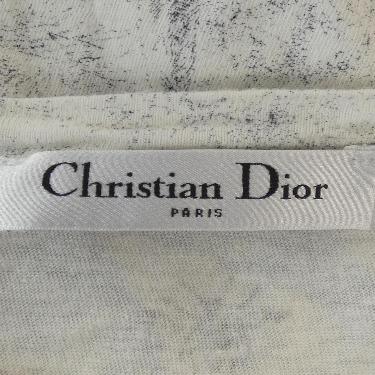 Dior Dior Christian Dior Toile de Jouy Cotton T Shirt Textile T-Shirts 913T03JA428 DUTY FREE for USA Size ONE SIZE - 4 Thumbnail