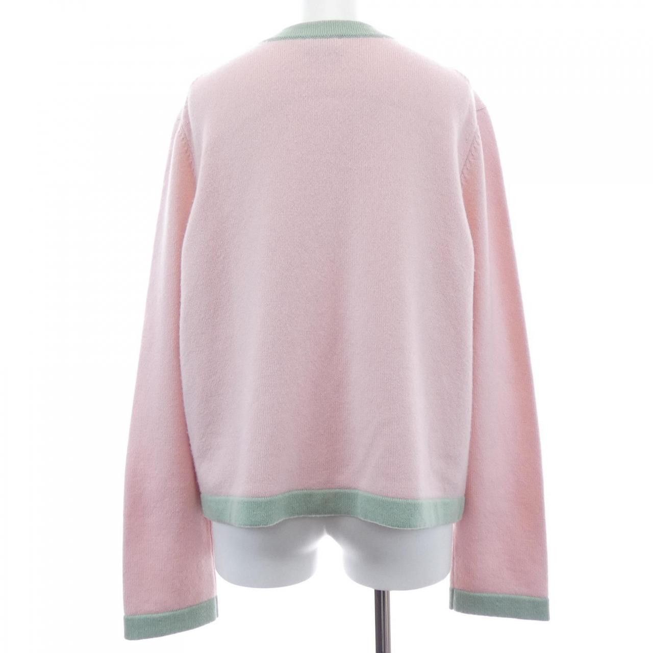 Chanel Chanel Chanel LOOK 29 Cashmere Cardigan Textile Tops P76463K10983 DUTY FREE for USA Size ONE SIZE - 2 Thumbnail