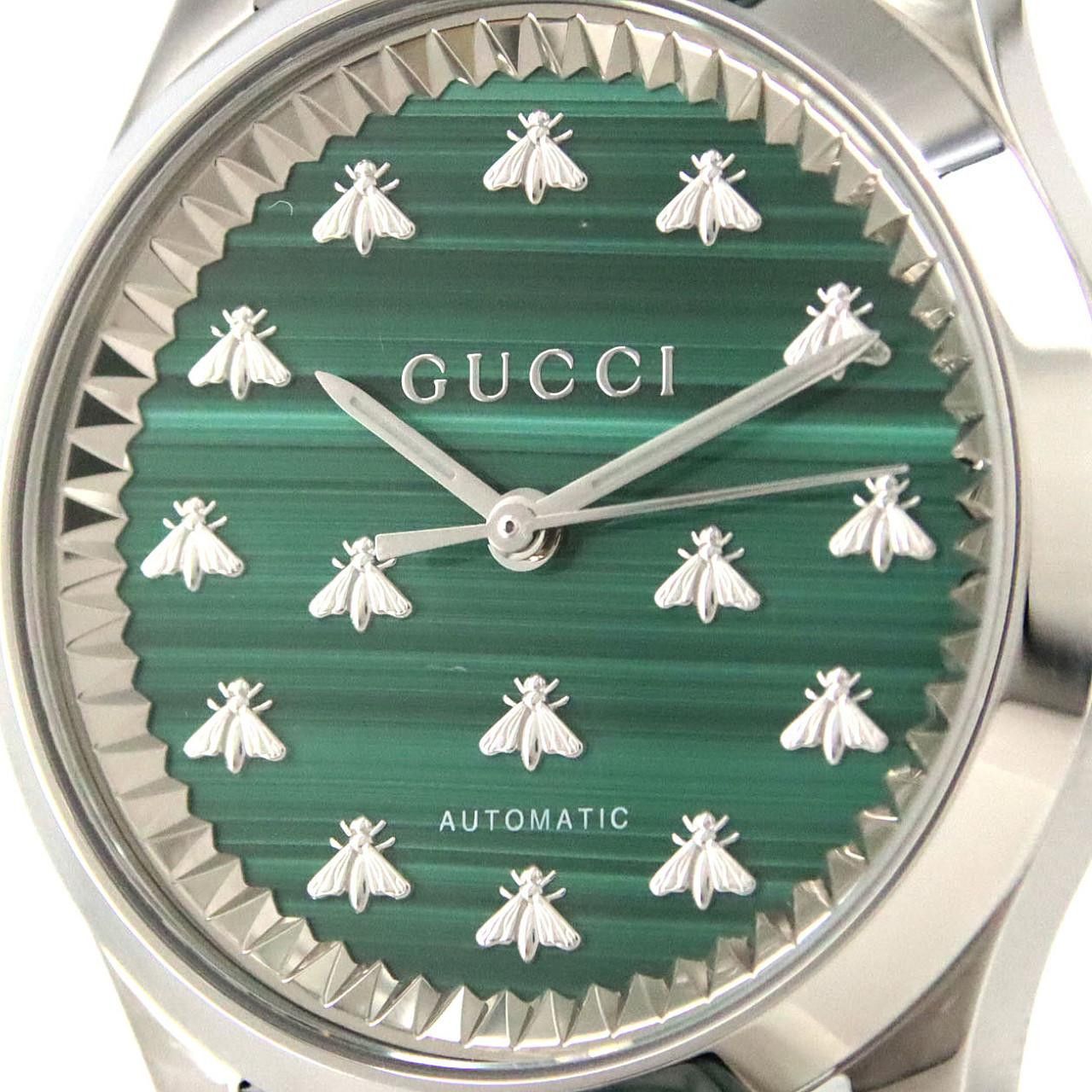 Gucci Gucci Gucci G-Timeless Stainless Steel Automatic Metal Automatic 126.4/YA1264213 DUTY FREE for USA Size ONE SIZE - 4 Thumbnail