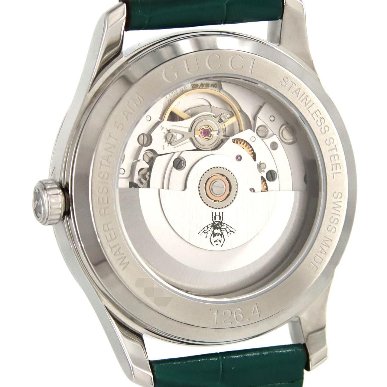 Gucci Gucci Gucci G-Timeless Stainless Steel Automatic Metal Automatic 126.4/YA1264213 DUTY FREE for USA Size ONE SIZE - 6 Thumbnail