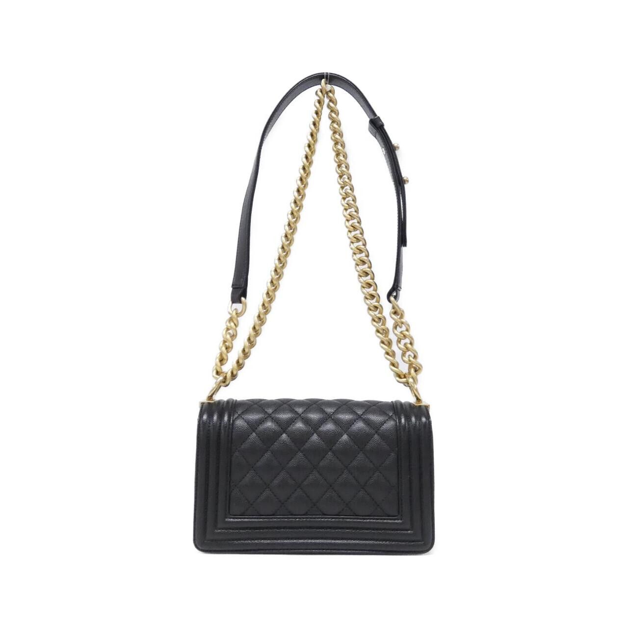 Chanel Chanel Chanel Boy Chanel Grained Calf Shoulder Bag Leather Shoulder Bag 67085 DUTY FREE for USA Size ONE SIZE - 2 Thumbnail