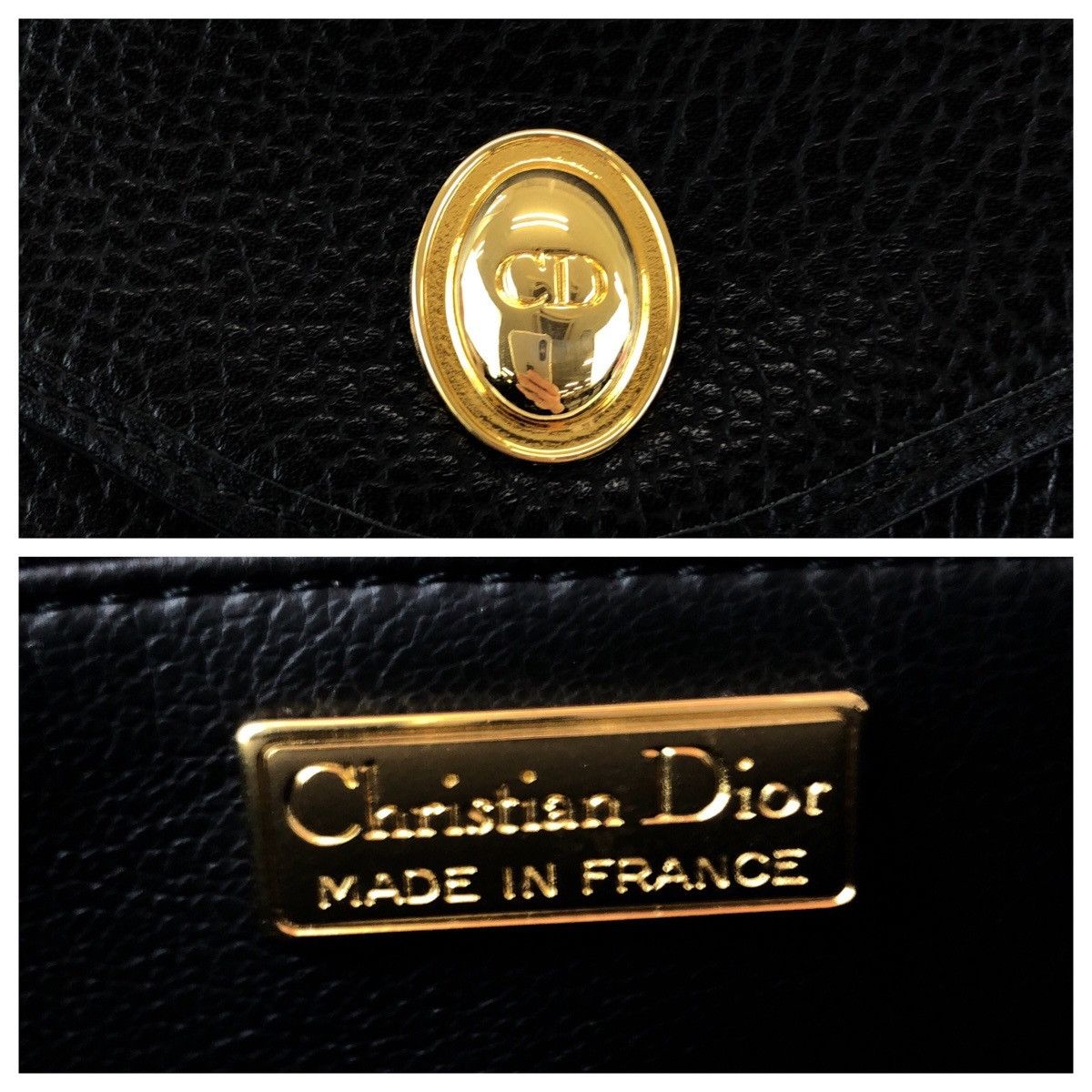 Dior Dior Christian Dior Leather Shoulder Bag Leather Shoulder Bag DUTY FREE for USA Size ONE SIZE - 4 Thumbnail