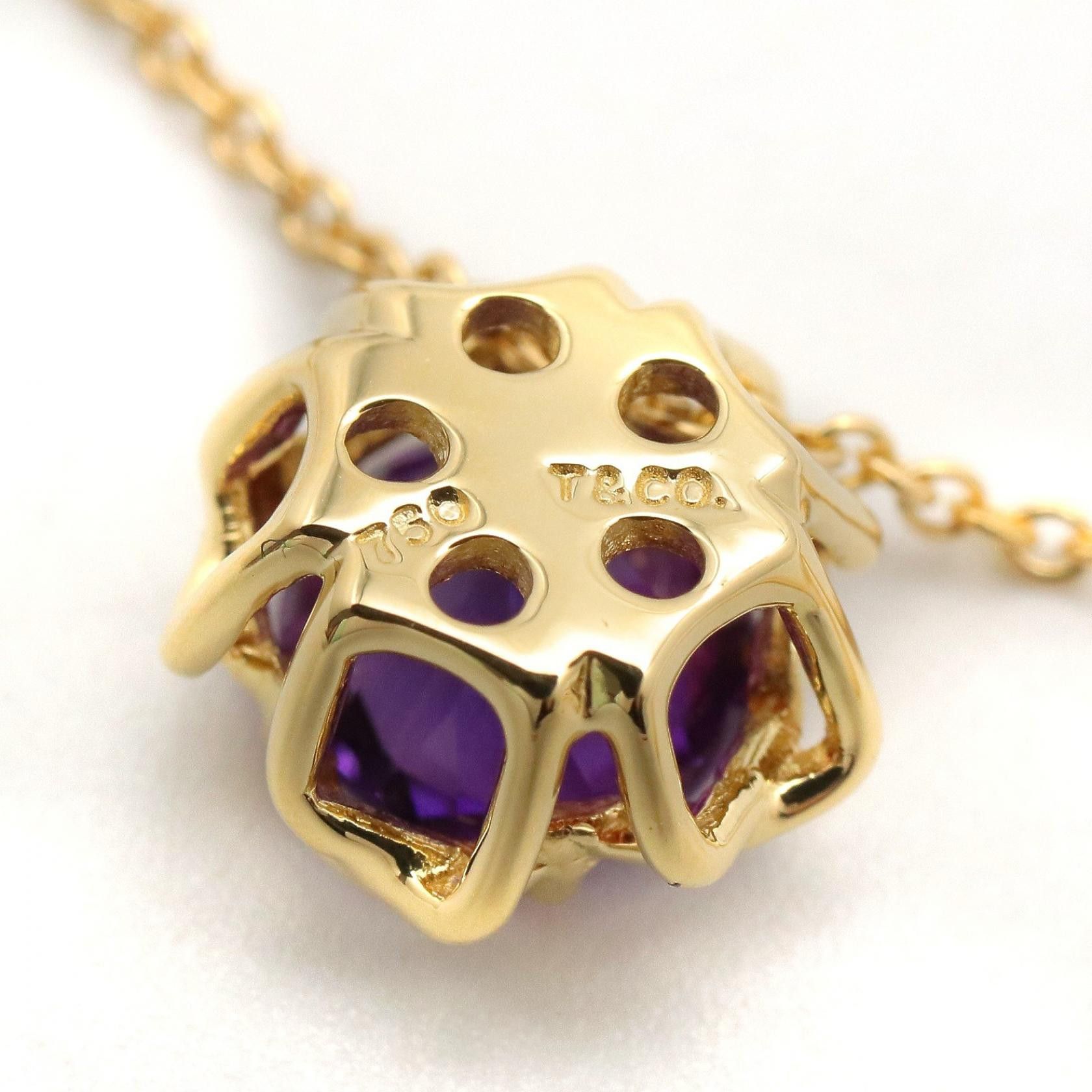 Tiffany & Co. Tiffany & Co. Tiffany＆Co. Au750 Amethyst Necklace Precious Metal Necklace DUTY FREE for USA Size ONE SIZE - 3 Thumbnail