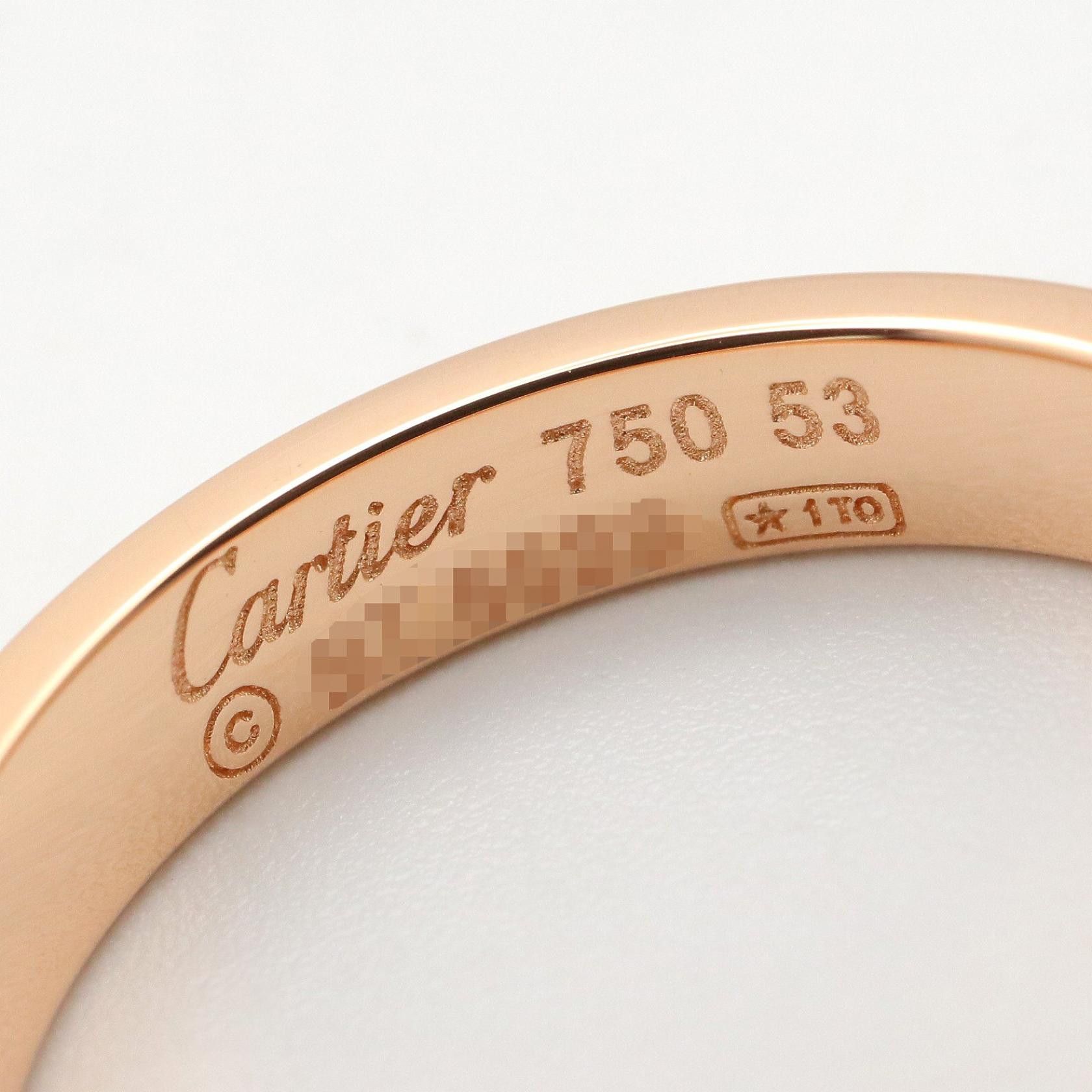Cartier Cartier Cartier Mini Love Au750 Ring Size 53 Precious Metal Ring DUTY FREE for USA Size ONE SIZE - 4 Thumbnail