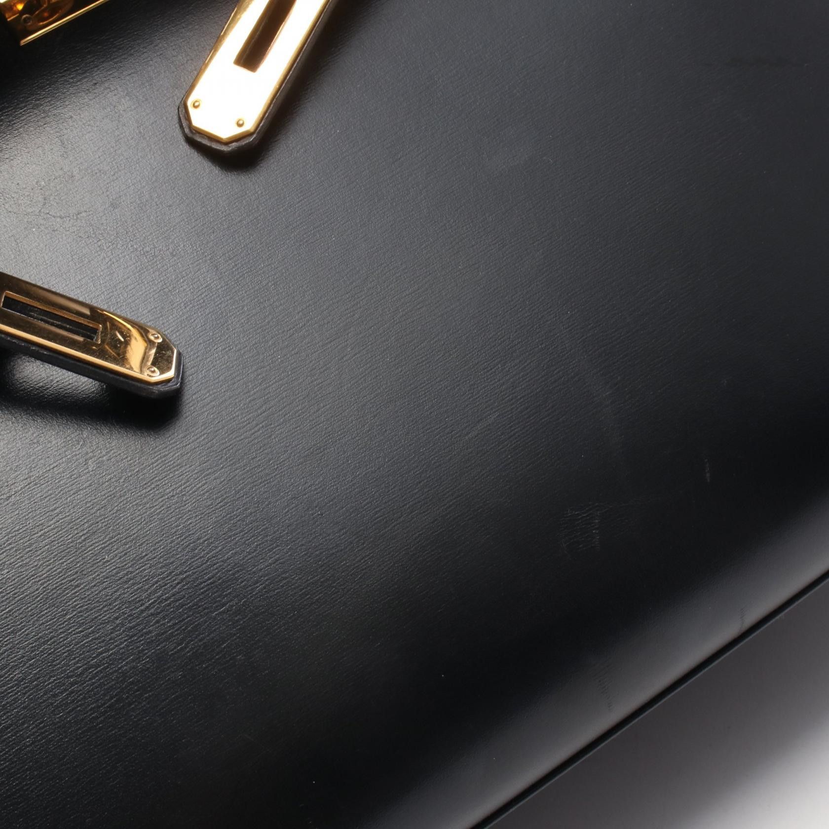 Hermes Hermes Hermes Kelly32 Box Calf Leather Handbag Stamp Y (1995) DUTY FREE for USA Size ONE SIZE - 7 Thumbnail