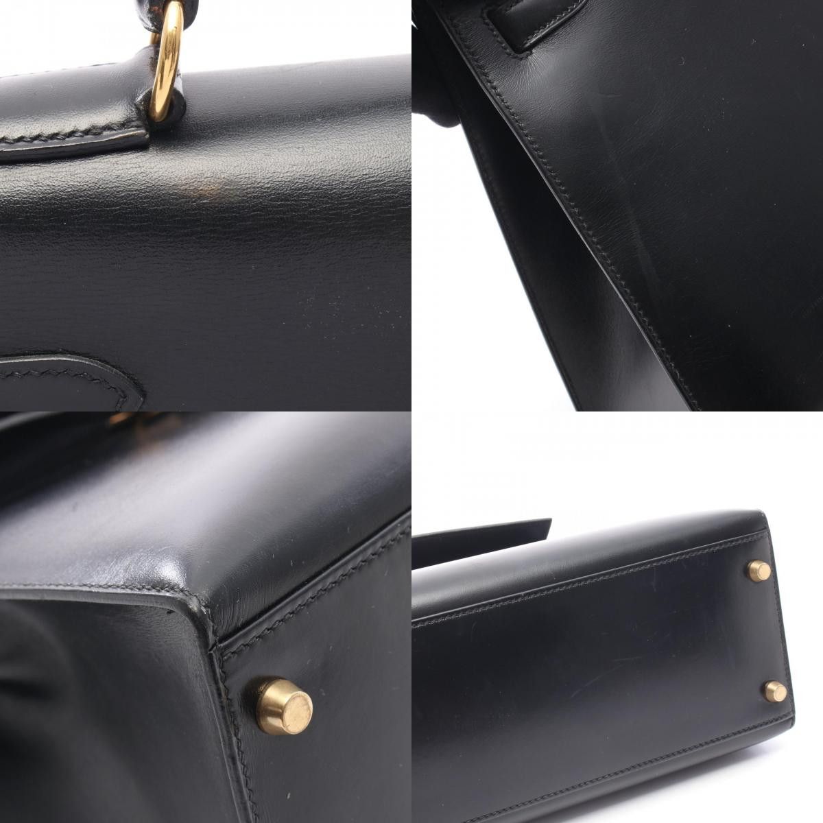 Hermes Hermes Hermes Kelly32 Box Calf Leather Handbag Stamp Y (1995) DUTY FREE for USA Size ONE SIZE - 10 Thumbnail