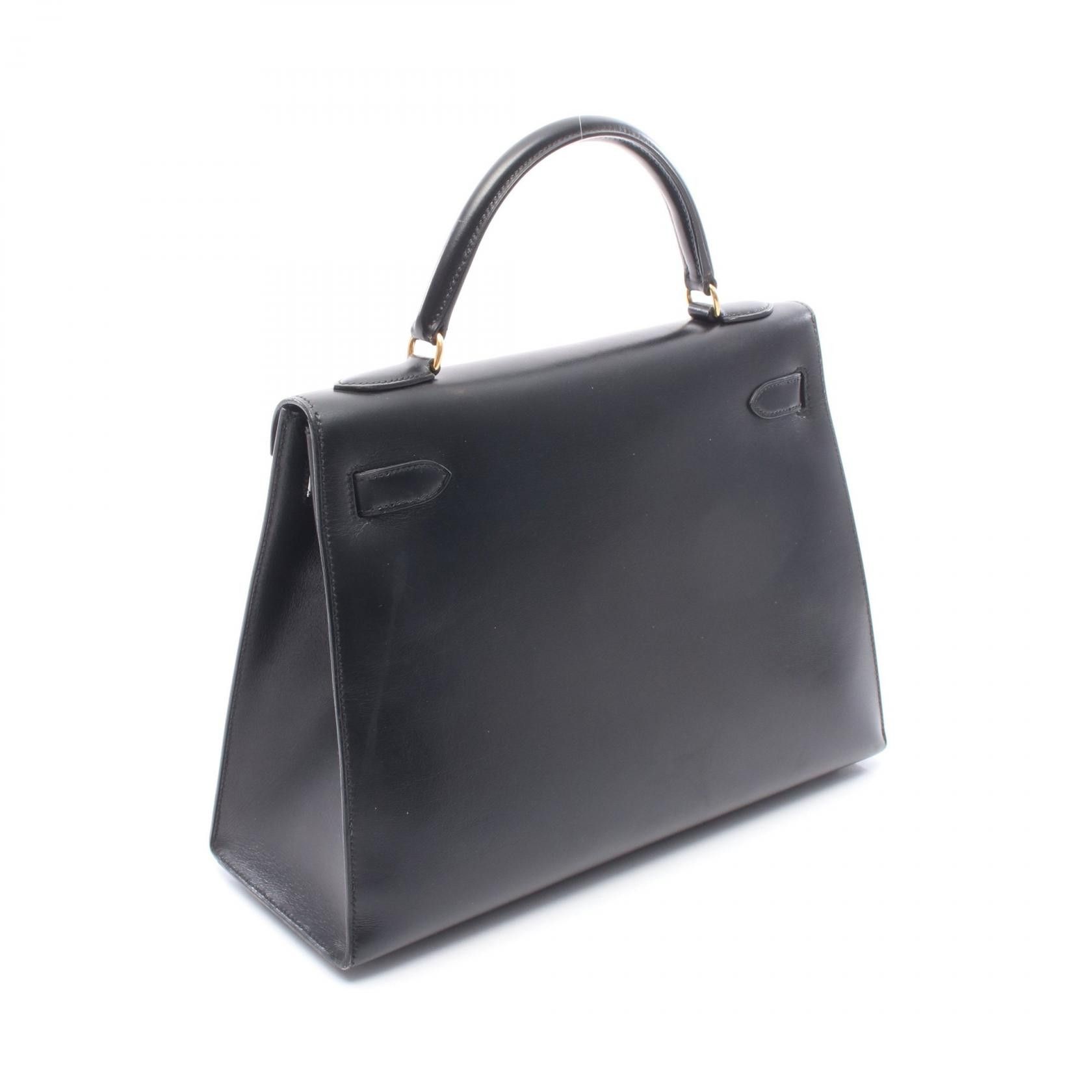 Hermes Hermes Hermes Kelly32 Box Calf Leather Handbag Stamp Y (1995) DUTY FREE for USA Size ONE SIZE - 2 Thumbnail