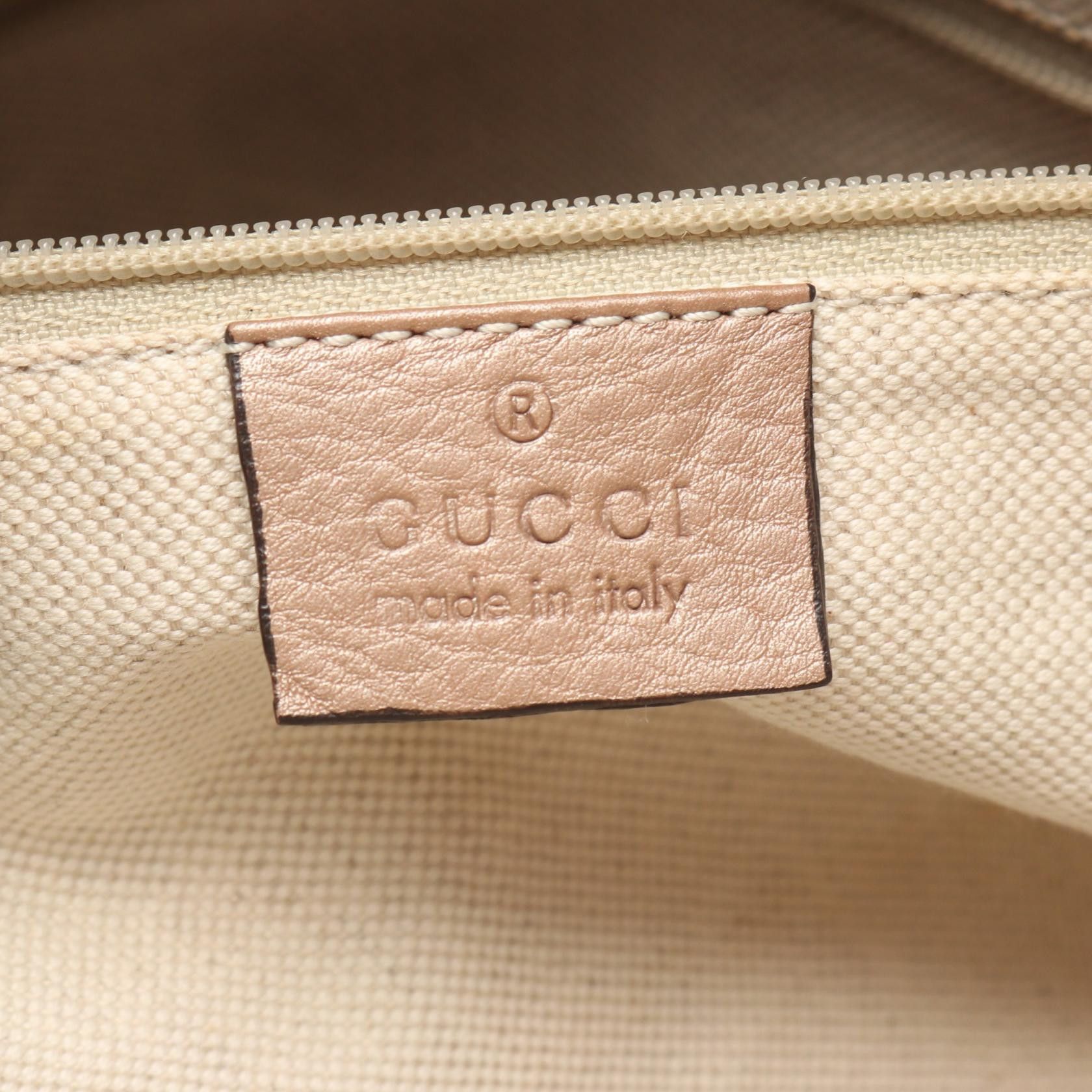 Gucci Gucci Gucci Sukey Leather Handbag Leather Handbag 211944 DUTY FREE for USA Size ONE SIZE - 4 Thumbnail