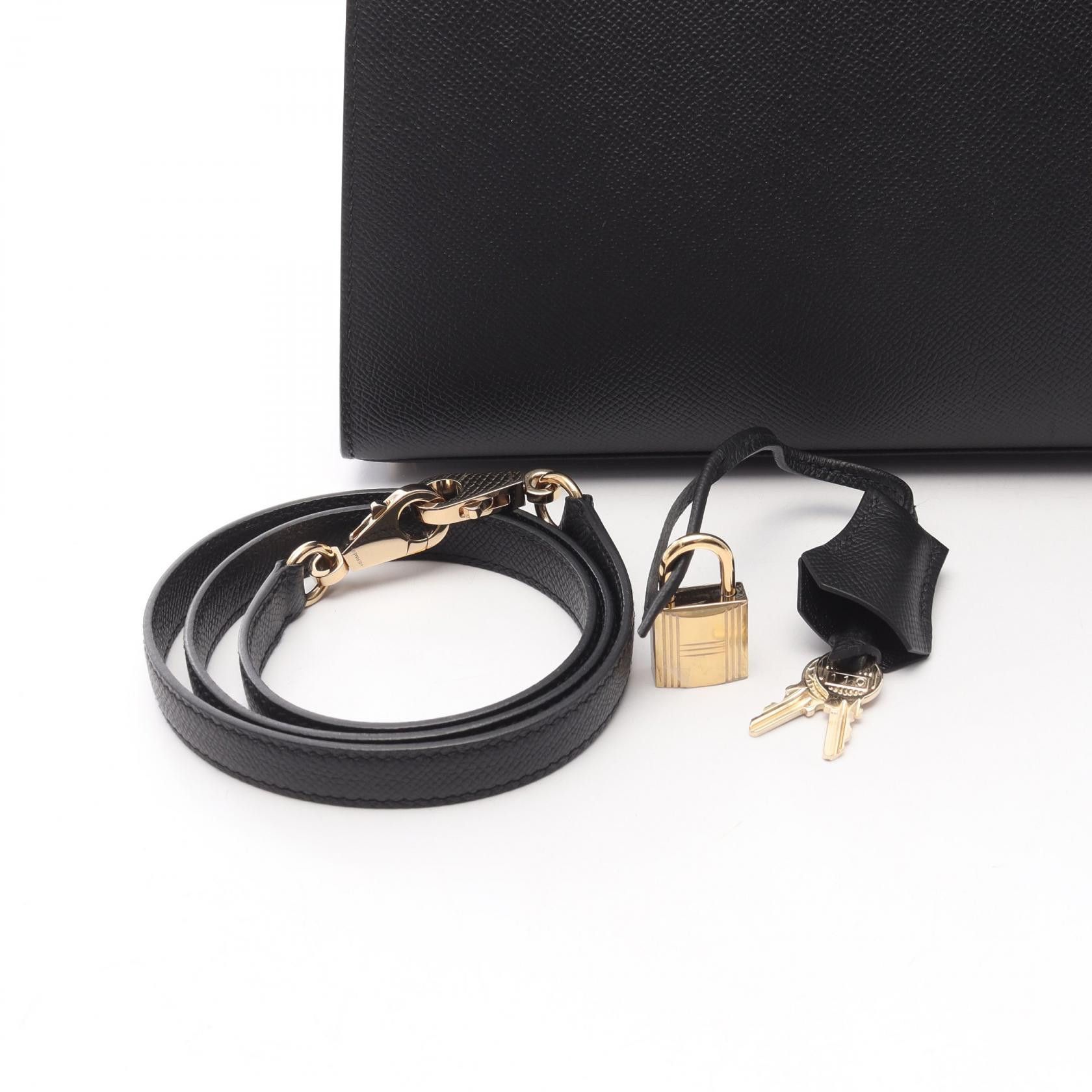 Hermes Hermes Hermes Kelly28 Calf Leather Shoulder Bag Leather Handbag Stamp B (2023) DUTY FREE for USA Size ONE SIZE - 6 Thumbnail