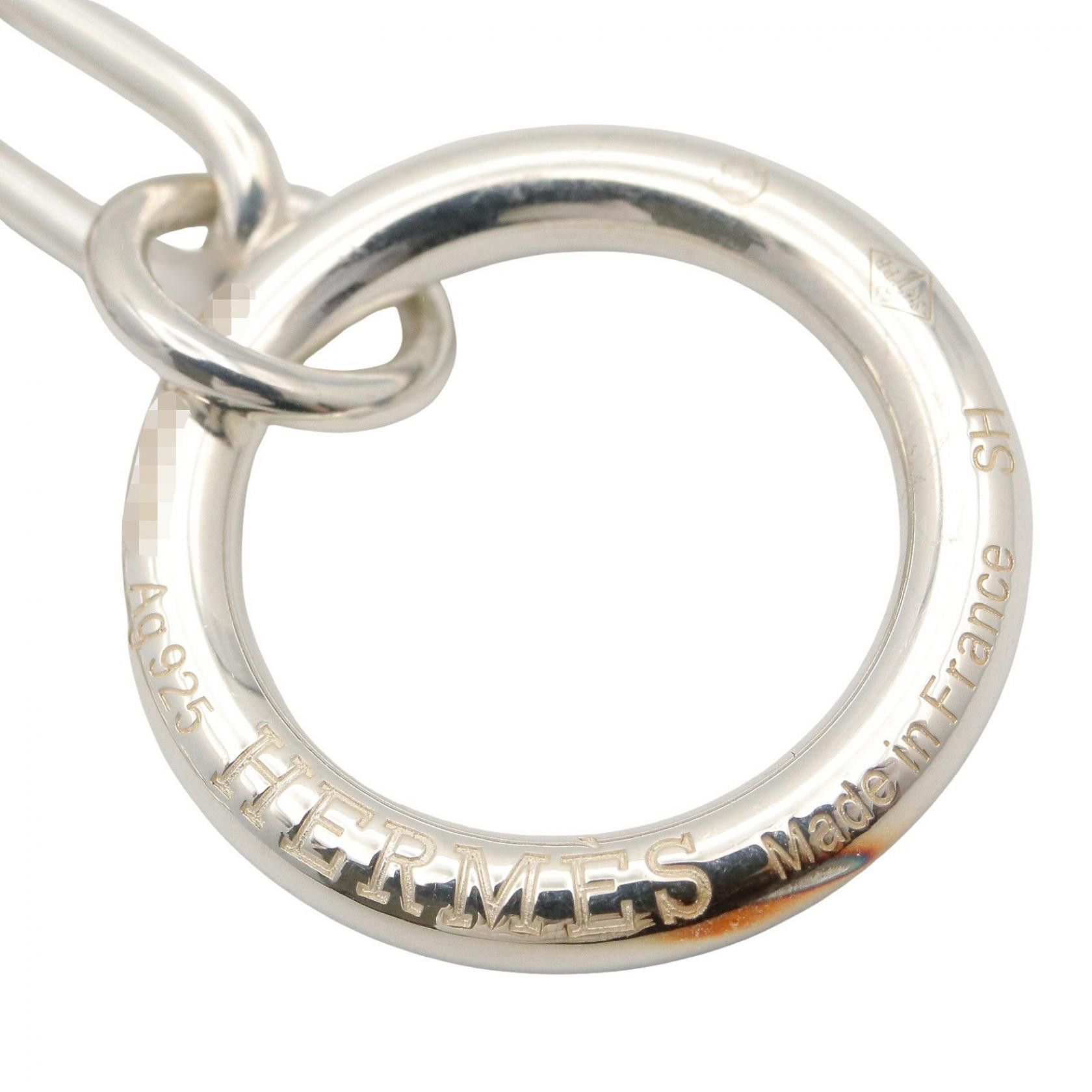 Hermes Hermes Hermes Chaine d Ancre Punk Silver Bracelet Precious Metal Bracelet DUTY FREE for USA Size ONE SIZE - 4 Thumbnail