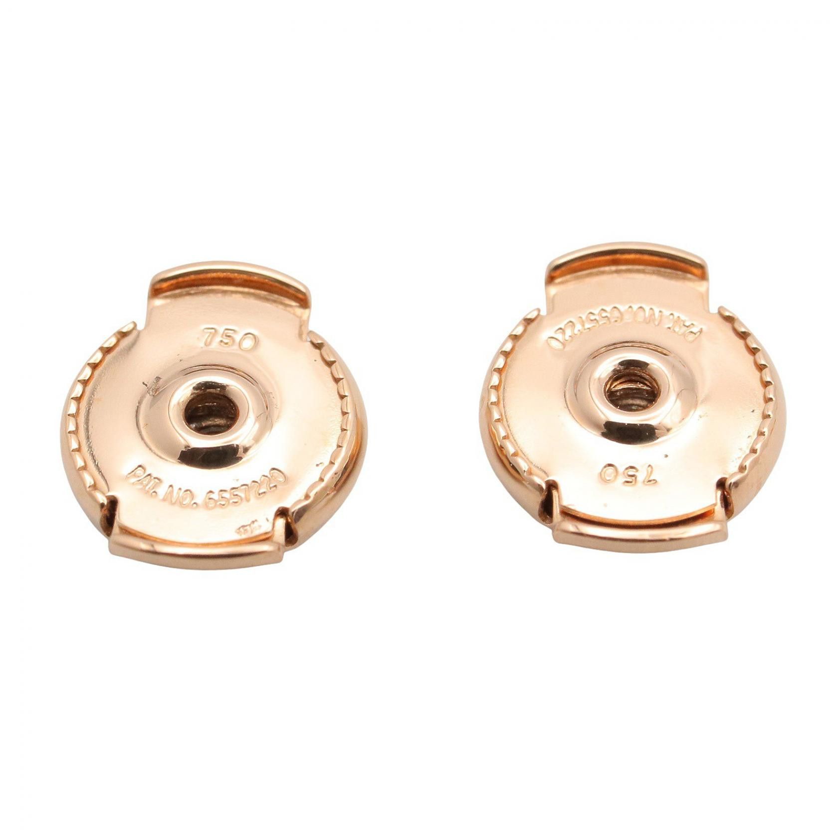 Hermes Hermes Hermes Ex Libris TPM Au750 Earrings Precious Metal Earrings DUTY FREE for USA Size ONE SIZE - 5 Thumbnail