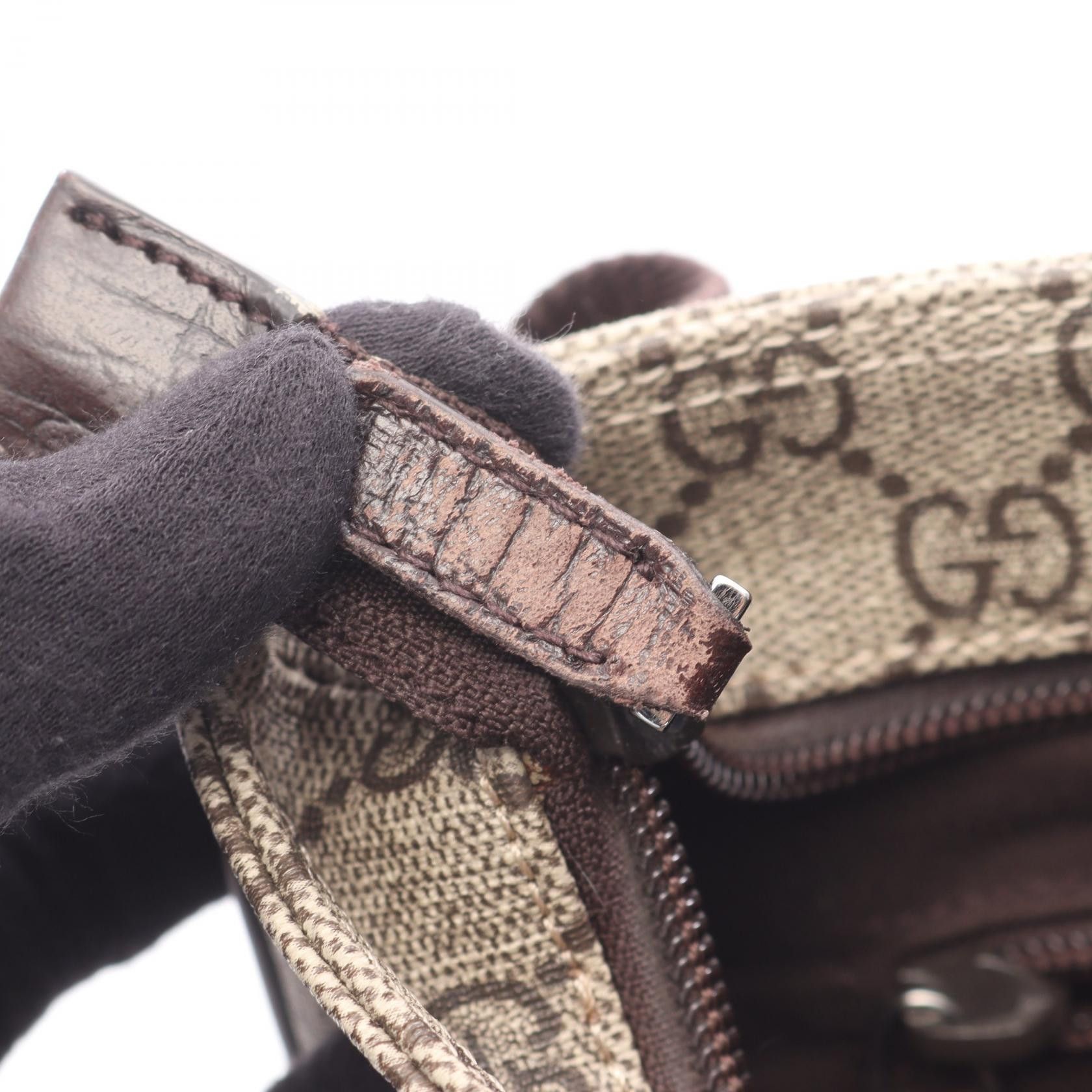 Gucci Gucci Gucci GG Supreme Coated Canvas Shoulder Bag Plastic / Synthetic Shoulder Bag 141626 DUTY FREE for USA Size ONE SIZE - 5 Thumbnail