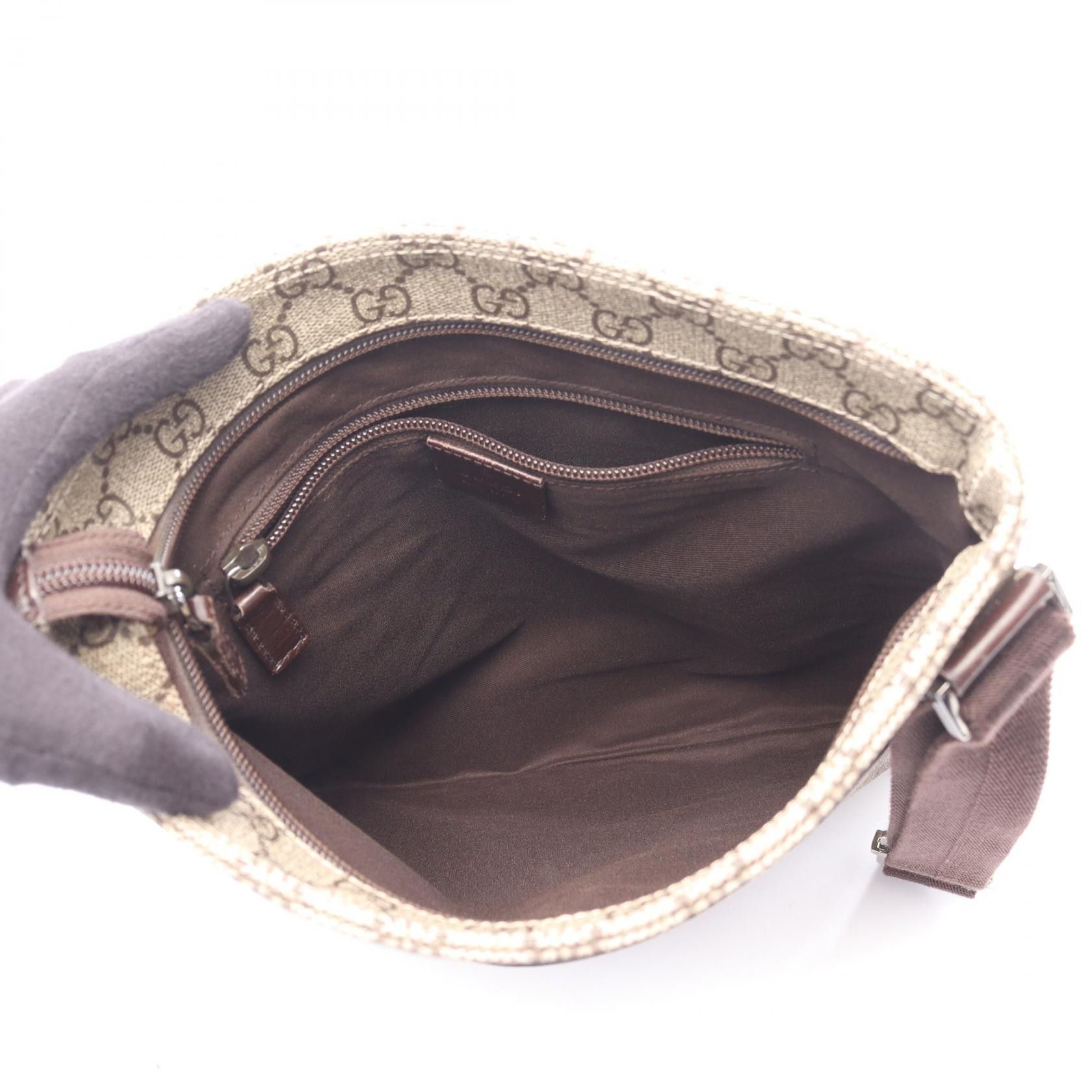 Gucci Gucci Gucci GG Supreme Coated Canvas Shoulder Bag Plastic / Synthetic Shoulder Bag 141626 DUTY FREE for USA Size ONE SIZE - 3 Thumbnail