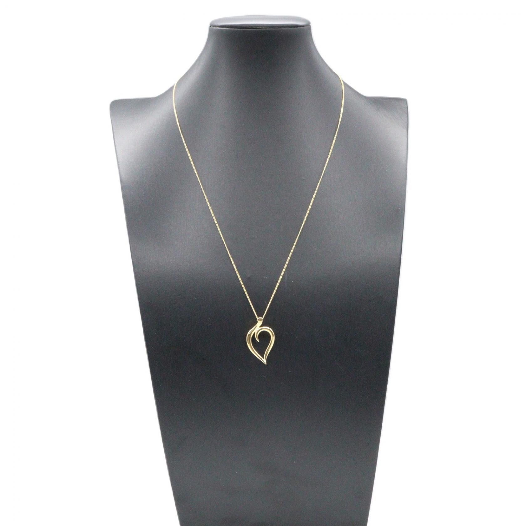 Tiffany & Co. Tiffany & Co. Tiffany & Co. Leaf Heart Au750 Necklace Precious Metal Necklace DUTY FREE for USA Size ONE SIZE - 6 Thumbnail