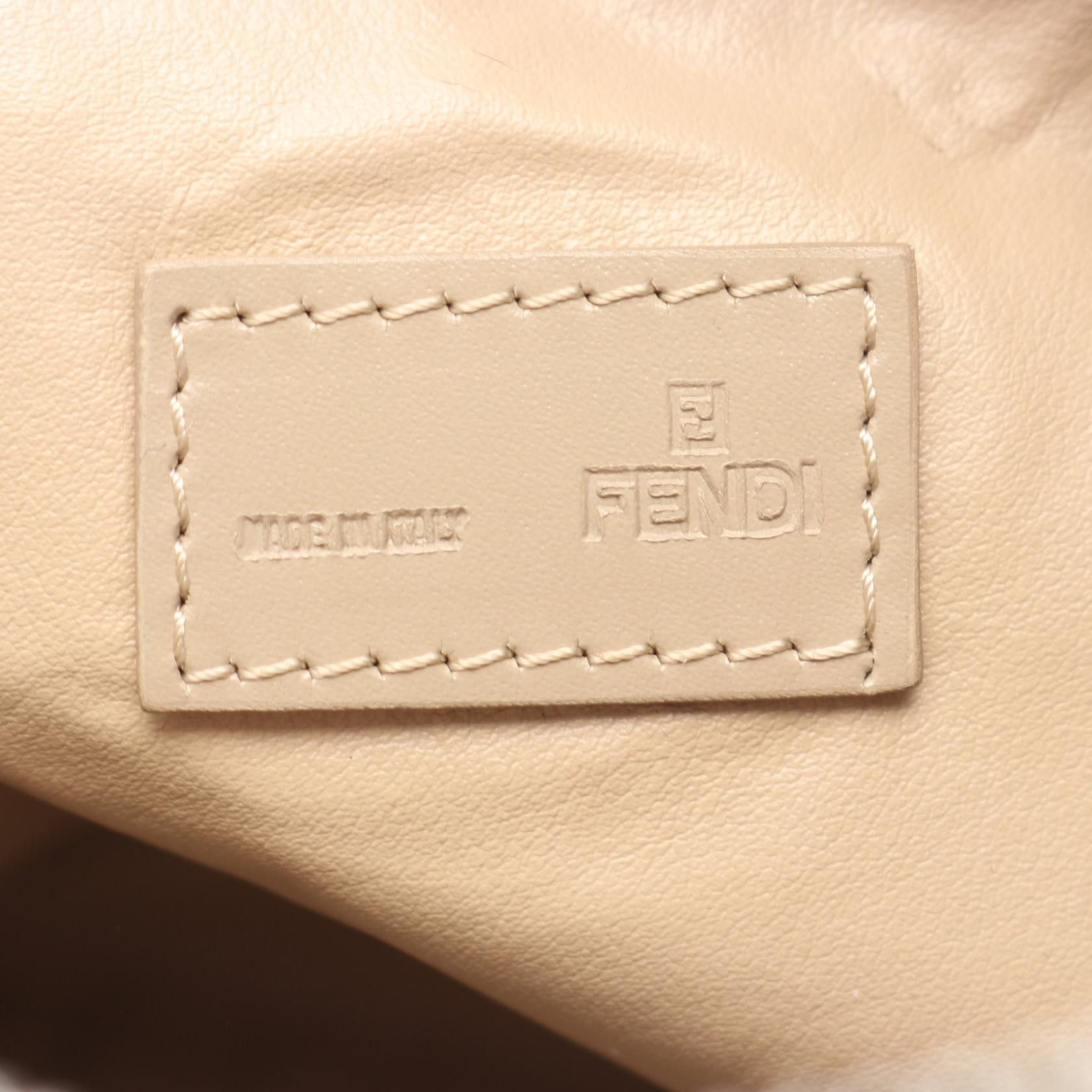 Fendi Fendi FENDI Zucchino Canvas Leather Handbag Textile Handbag 8N0005 DUTY FREE for USA Size ONE SIZE - 4 Thumbnail