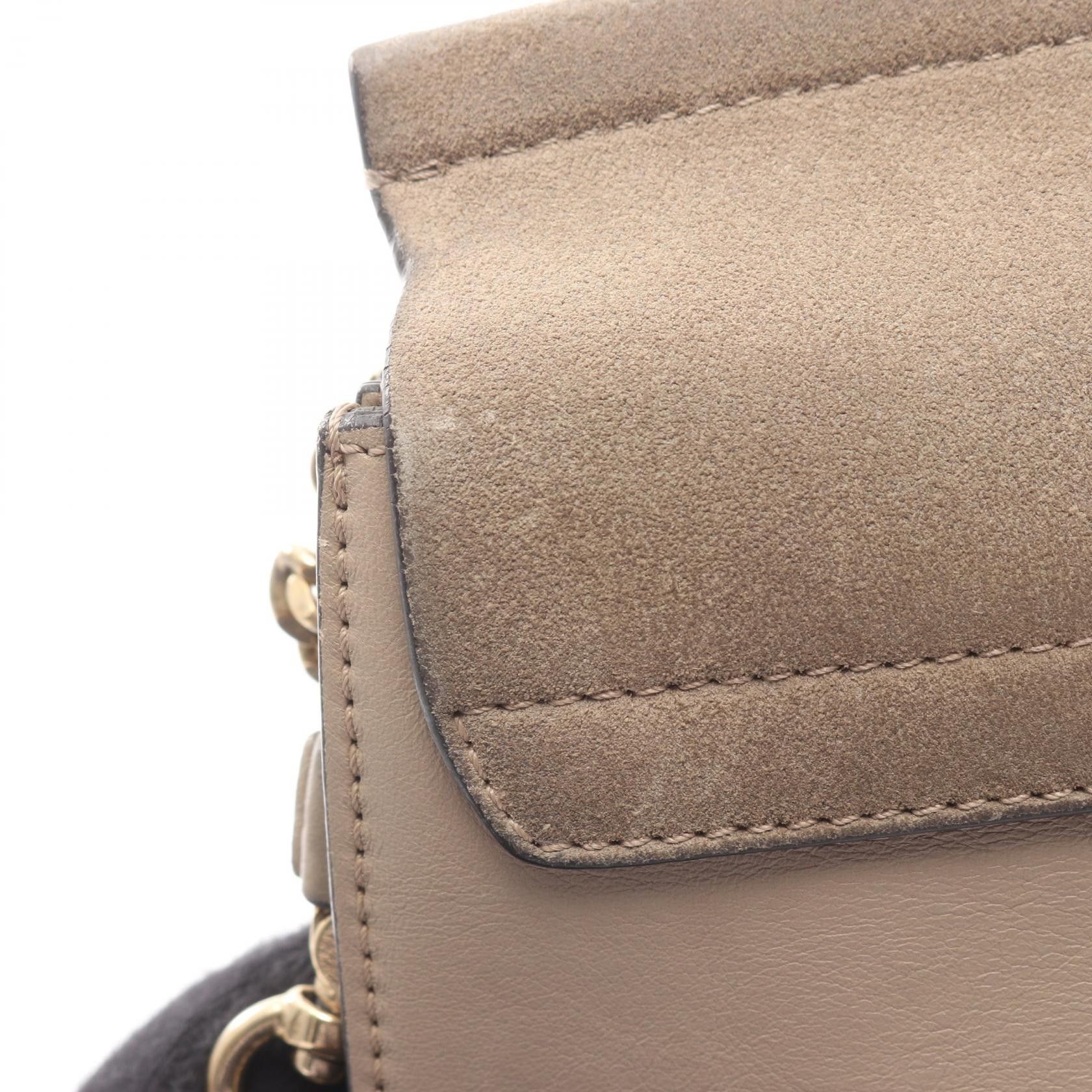 Chloe Chloe Chloe Faye Suede Leather Shoulder Bag Leather Shoulder Bag DUTY FREE for USA Size ONE SIZE - 7 Thumbnail