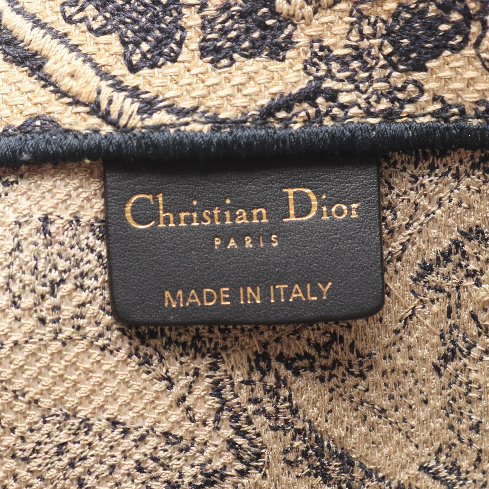 Dior Dior Christian Dior BOOK TOTE Canvas Tote Bag Textile Tote Bag DUTY FREE for USA Size ONE SIZE - 4 Thumbnail