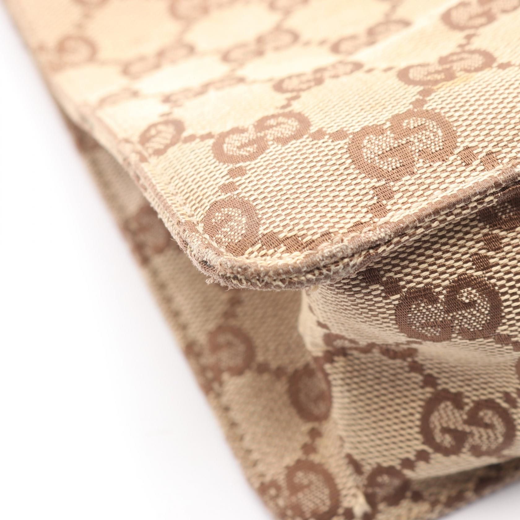 Gucci Gucci Gucci GG Canvas Shoulder Bag Textile Shoulder Bag 120841 DUTY FREE for USA Size ONE SIZE - 6 Thumbnail