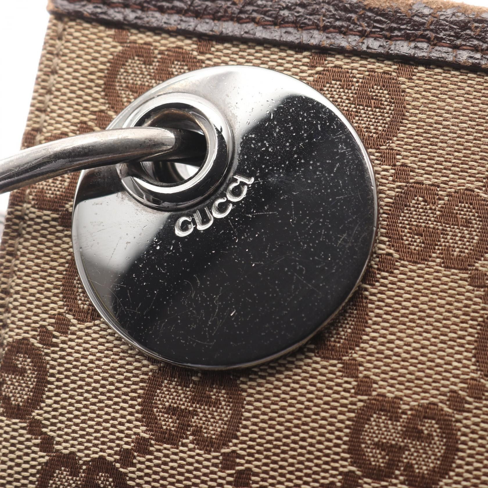 Gucci Gucci Gucci GG Canvas Shoulder Bag Textile Shoulder Bag 120841 DUTY FREE for USA Size ONE SIZE - 7 Thumbnail