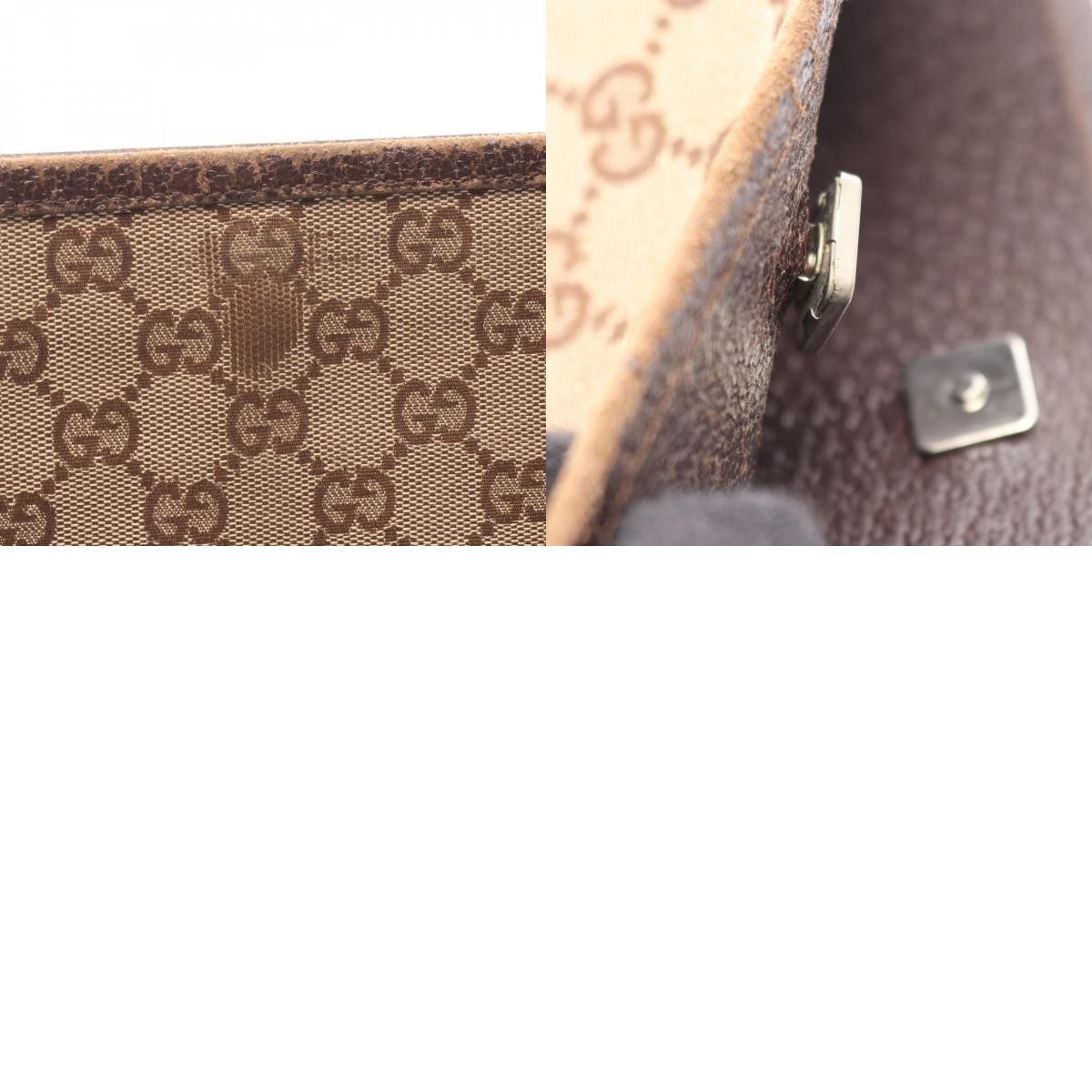Gucci Gucci Gucci GG Canvas Shoulder Bag Textile Shoulder Bag 120841 DUTY FREE for USA Size ONE SIZE - 10 Thumbnail