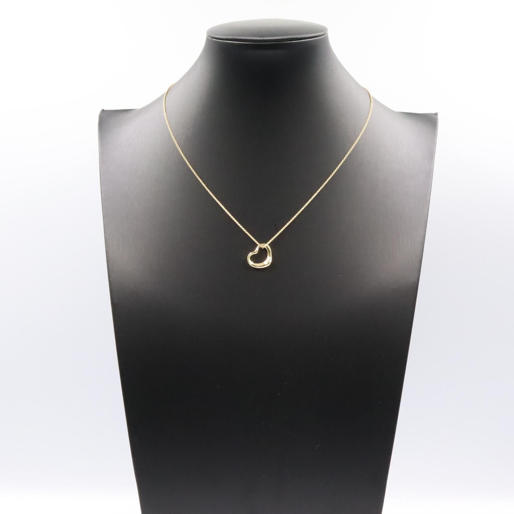 Tiffany & Co. Tiffany & Co. Tiffany & Co. Open Heart Au750 Necklace Precious Metal Necklace DUTY FREE for USA Size ONE SIZE - 6 Thumbnail