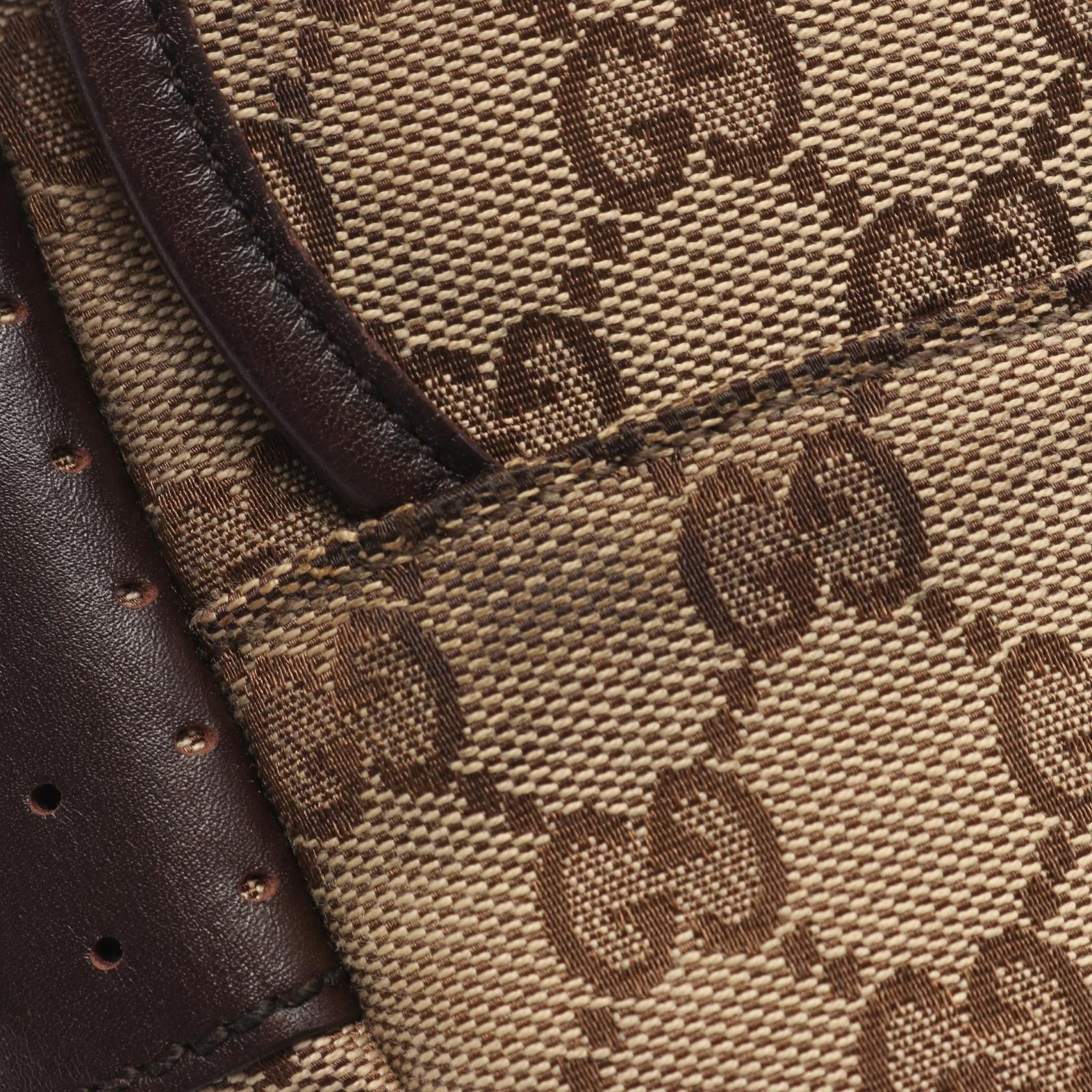 Gucci Gucci Gucci GG Canvas Leather Shoulder Bag Textile Shoulder Bag 145859 DUTY FREE for USA Size ONE SIZE - 10 Thumbnail