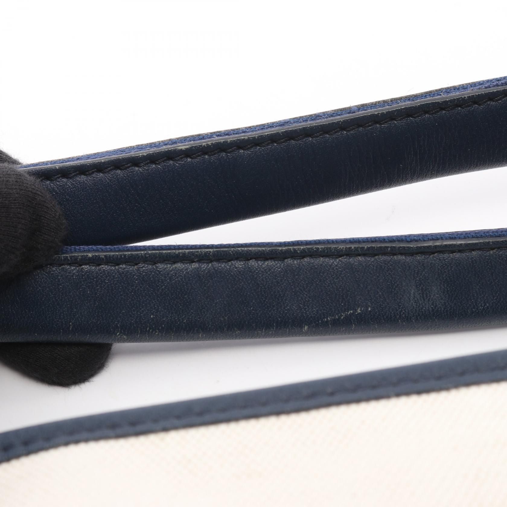Balenciaga Balenciaga Balenciaga Navy Cabas Canvas Leather Tote Bag Textile Tote Bag 339936 DUTY FREE for USA Size ONE SIZE - 7 Thumbnail