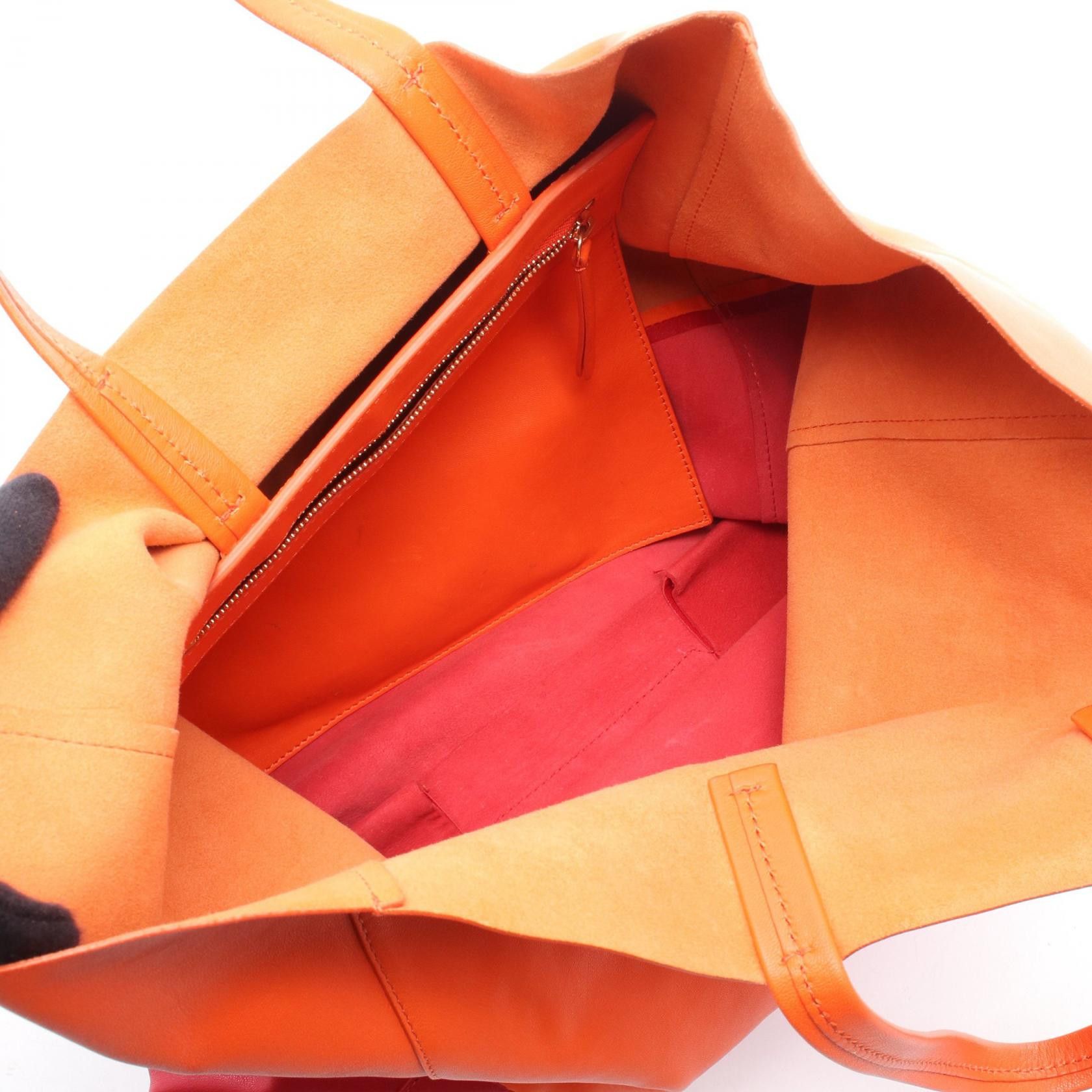 Celine Celine CELINE Horizontal Cabas Leather Tote Bag Leather Tote Bag DUTY FREE for USA Size ONE SIZE - 3 Thumbnail
