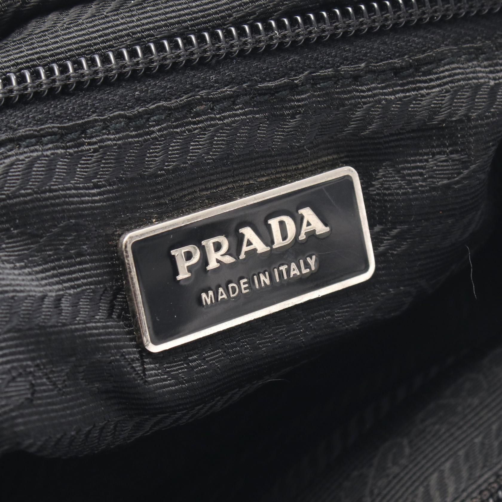 Prada Prada Prada Nylon Leather Shoulder Bag Leather Shoulder Bag VA0053 DUTY FREE for USA Size ONE SIZE - 4 Thumbnail