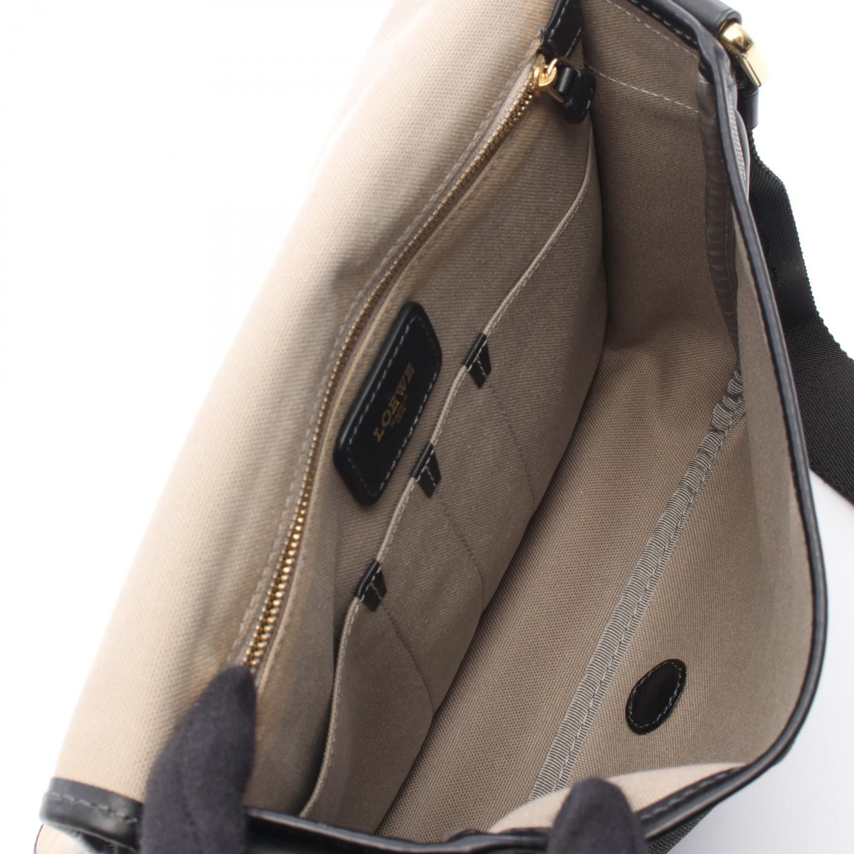 Loewe Loewe Loewe Anagram PVC Coated Canvas Leather Shoulder Bag Plastic / Synthetic Shoulder Bag DUTY FREE for USA Size ONE SIZE - 3 Thumbnail