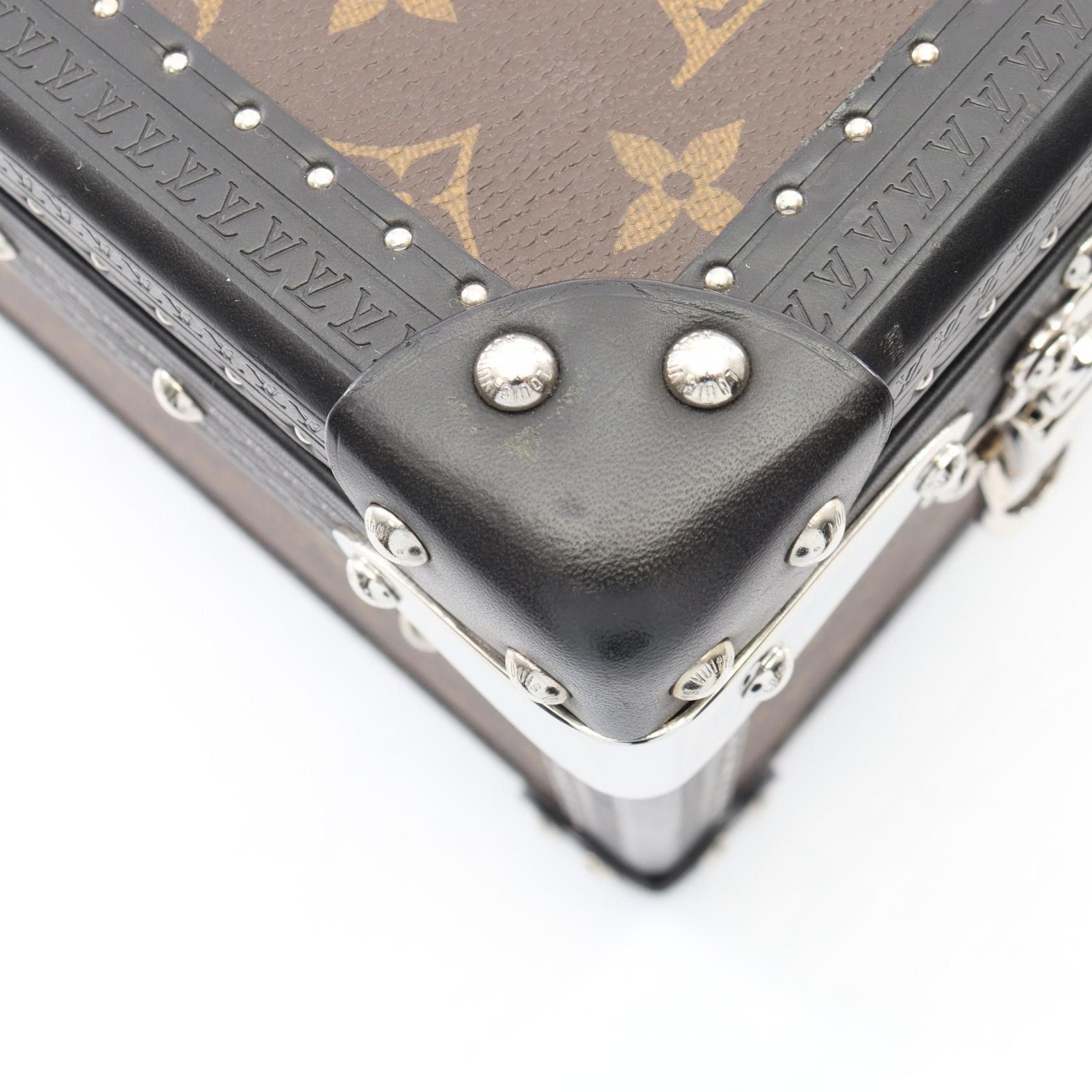 Louis Vuitton Louis Vuitton Louis Vuitton Alzer Monogram Macassar Coated Canvas Suitcase Textile Travel Bag DUTY FREE for USA Size ONE SIZE - 7 Thumbnail