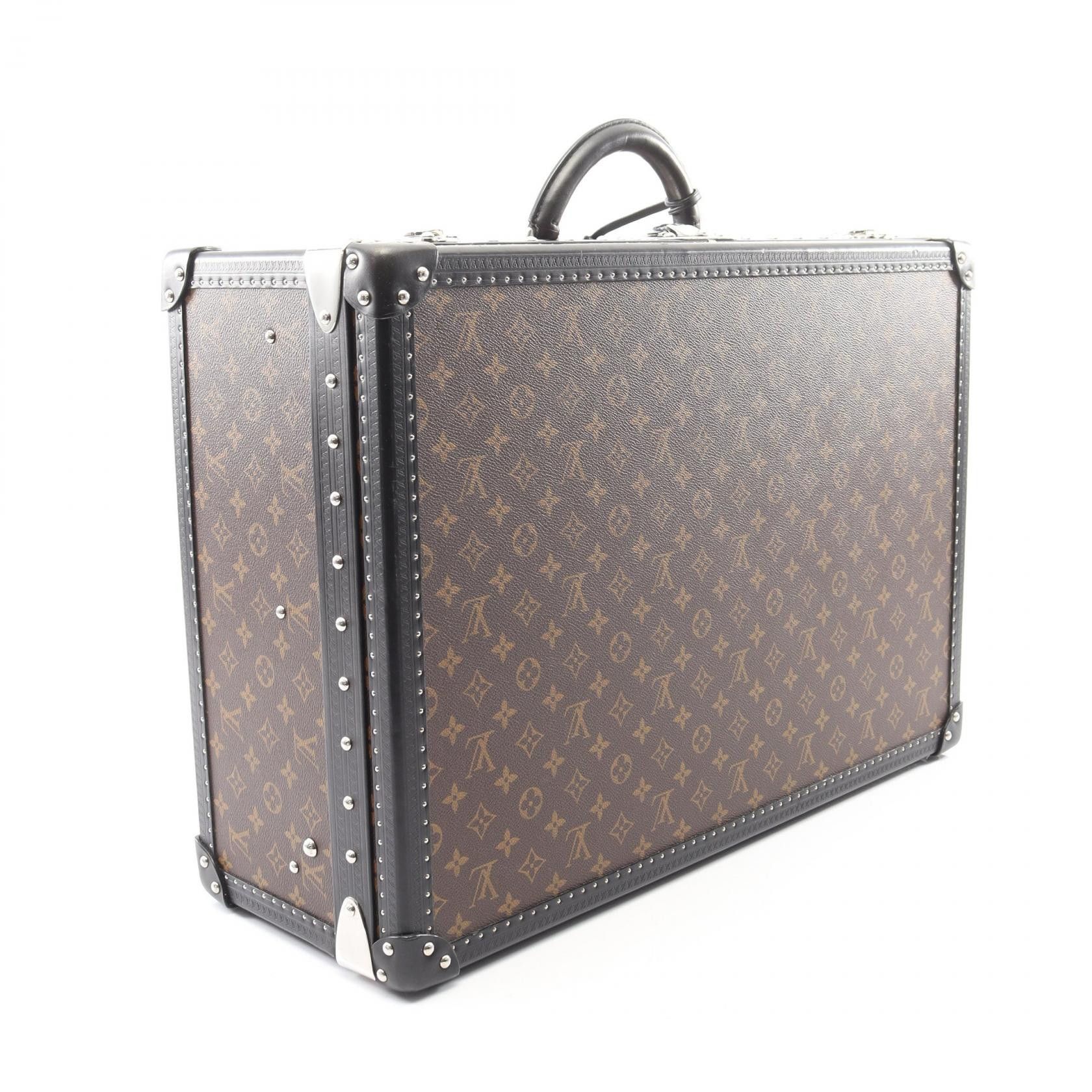 Louis Vuitton Louis Vuitton Louis Vuitton Alzer Monogram Macassar Coated Canvas Suitcase Textile Travel Bag DUTY FREE for USA Size ONE SIZE - 2 Thumbnail