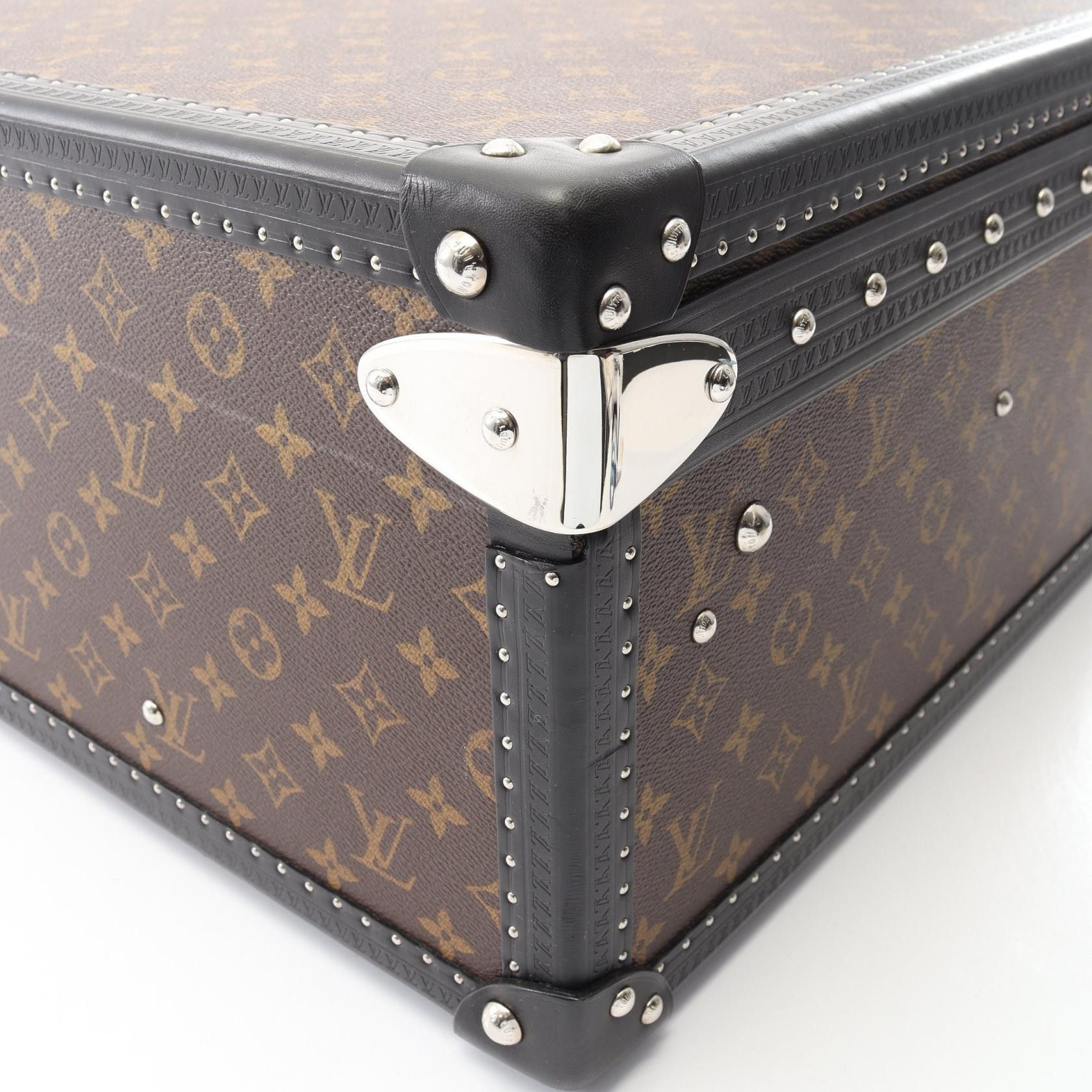 Louis Vuitton Louis Vuitton Louis Vuitton Alzer Monogram Macassar Coated Canvas Suitcase Textile Travel Bag DUTY FREE for USA Size ONE SIZE - 9 Thumbnail