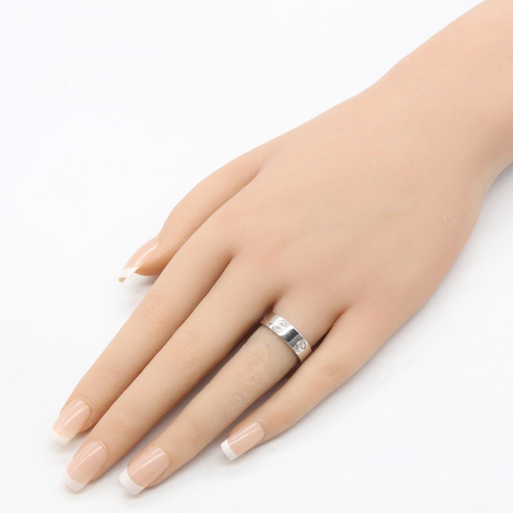 Cartier Cartier Cartier Love Au750 White Gold Ring Size 11 Precious Metal Ring DUTY FREE for USA Size ONE SIZE - 6 Thumbnail