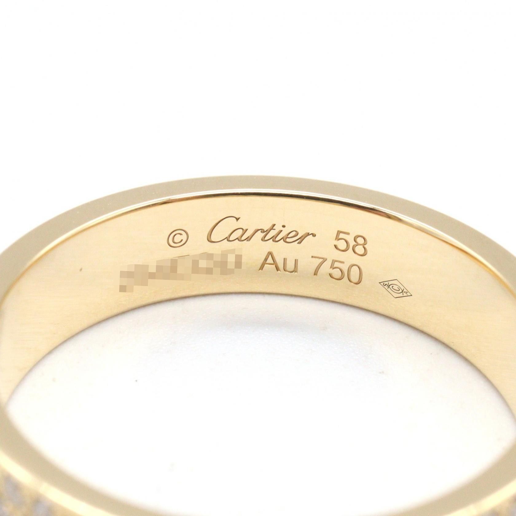 Cartier Cartier Cartier Love Au750 Diamond Ring Size 17 Precious Metal Ring B4083300 DUTY FREE for USA Size ONE SIZE - 3 Thumbnail