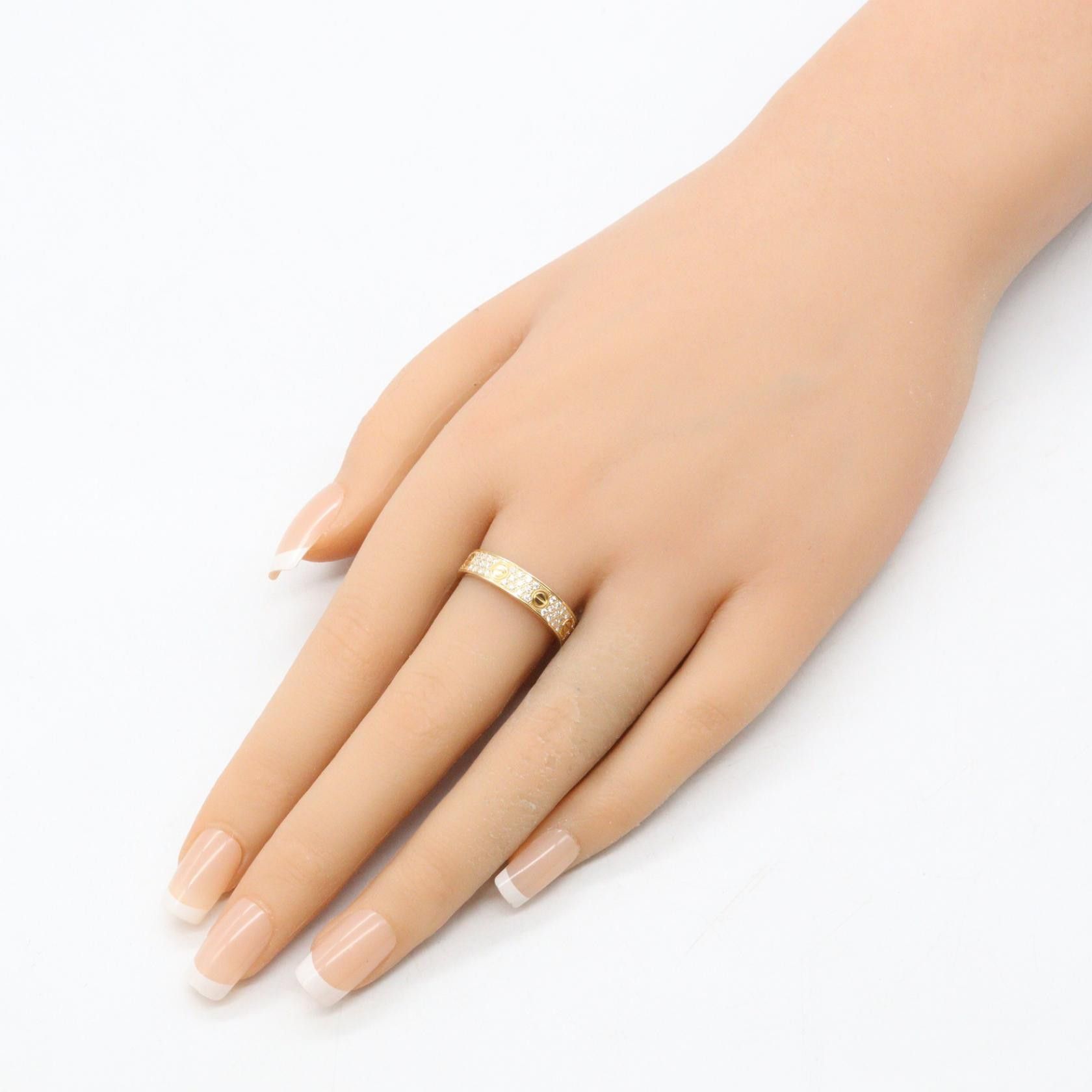 Cartier Cartier Cartier Love Au750 Diamond Ring Size 17 Precious Metal Ring B4083300 DUTY FREE for USA Size ONE SIZE - 7 Thumbnail
