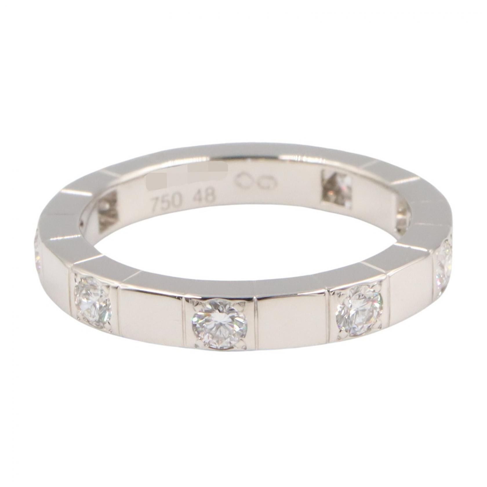 Cartier Cartier Cartier Lanieres Au750 Diamond Ring Size 7.5 Precious Metal Ring DUTY FREE for USA Size ONE SIZE - 3 Thumbnail