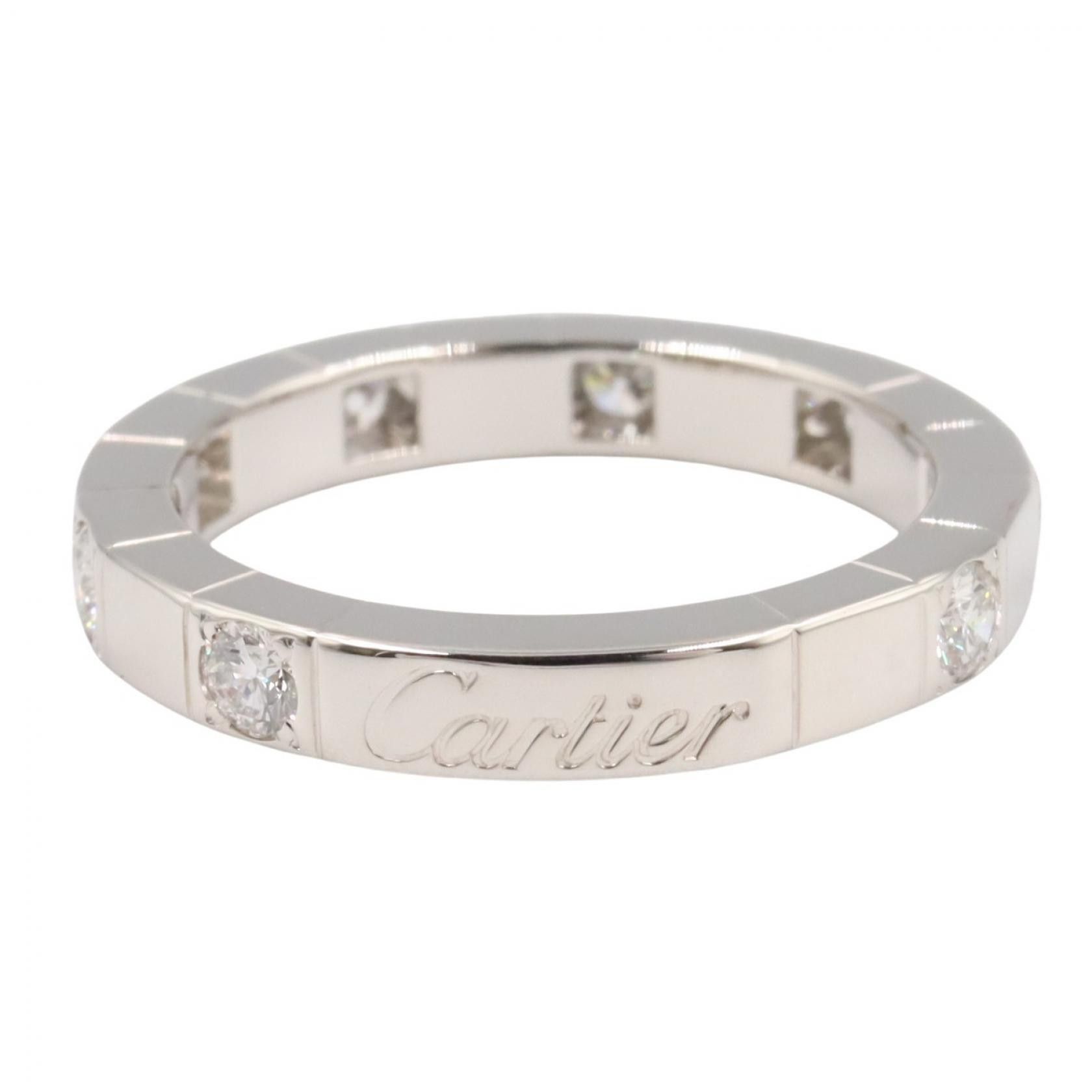 Cartier Cartier Cartier Lanieres Au750 Diamond Ring Size 7.5 Precious Metal Ring DUTY FREE for USA Size ONE SIZE - 2 Thumbnail