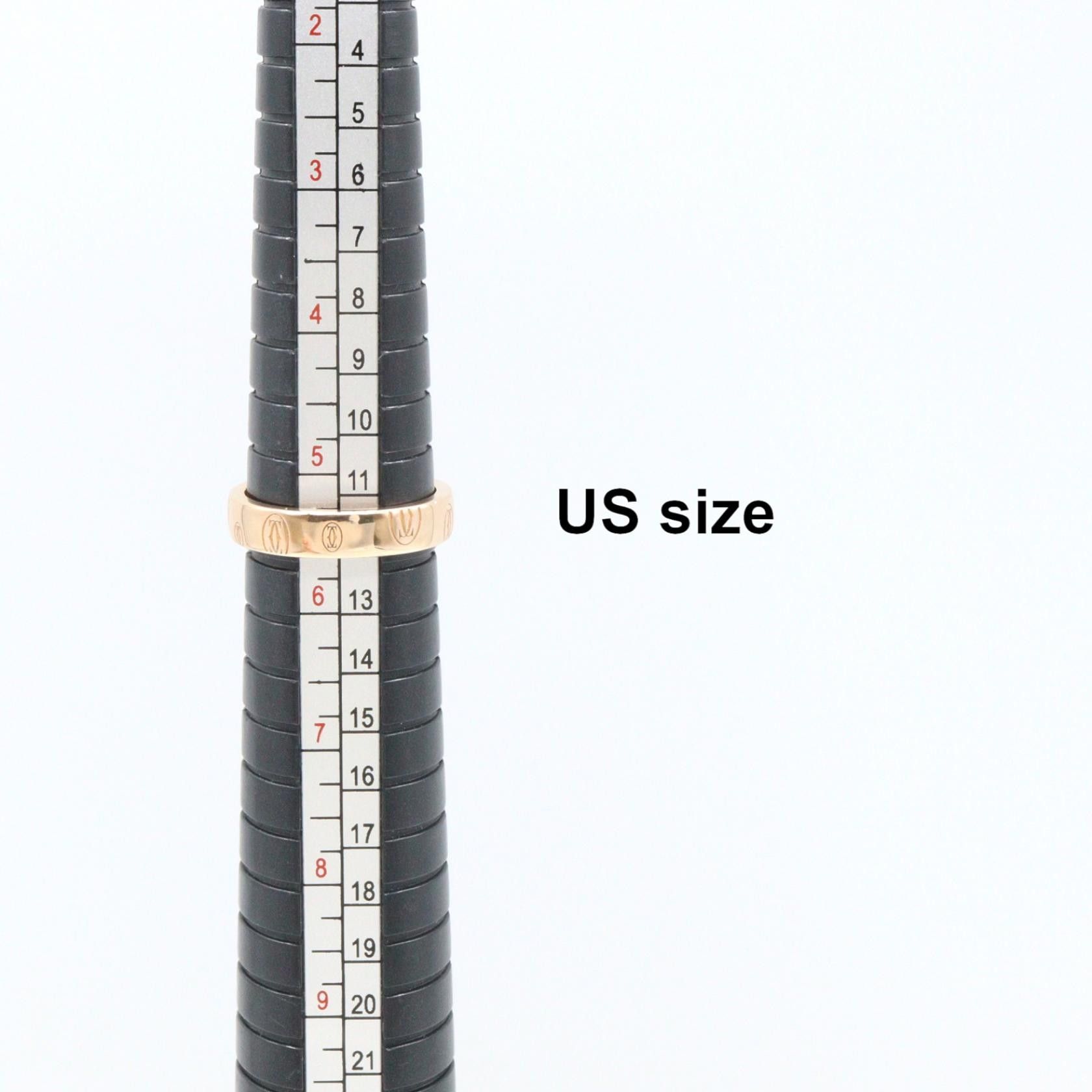 Cartier Cartier Cartier Happy Birthday Au750 Ring Size 10 Precious Metal Ring DUTY FREE for USA Size ONE SIZE - 6 Thumbnail