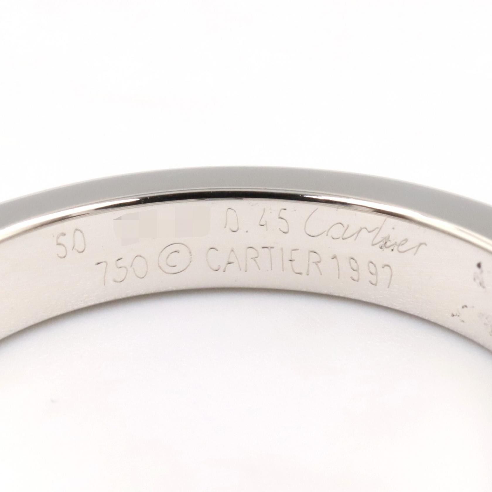 Cartier Cartier Cartier Tank Au750 Diamond Ring Size 9 Precious Metal Ring DUTY FREE for USA Size ONE SIZE - 4 Thumbnail