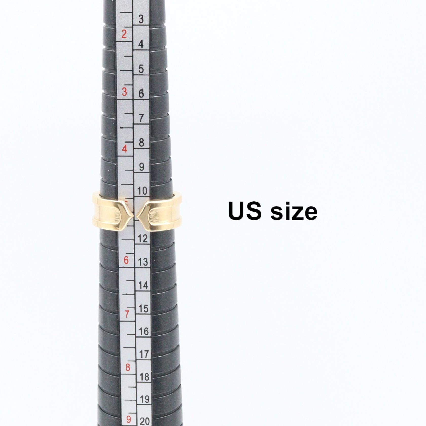 Cartier Cartier Cartier C2 Au750 Ring Size 9 Precious Metal Ring DUTY FREE for USA Size ONE SIZE - 6 Thumbnail