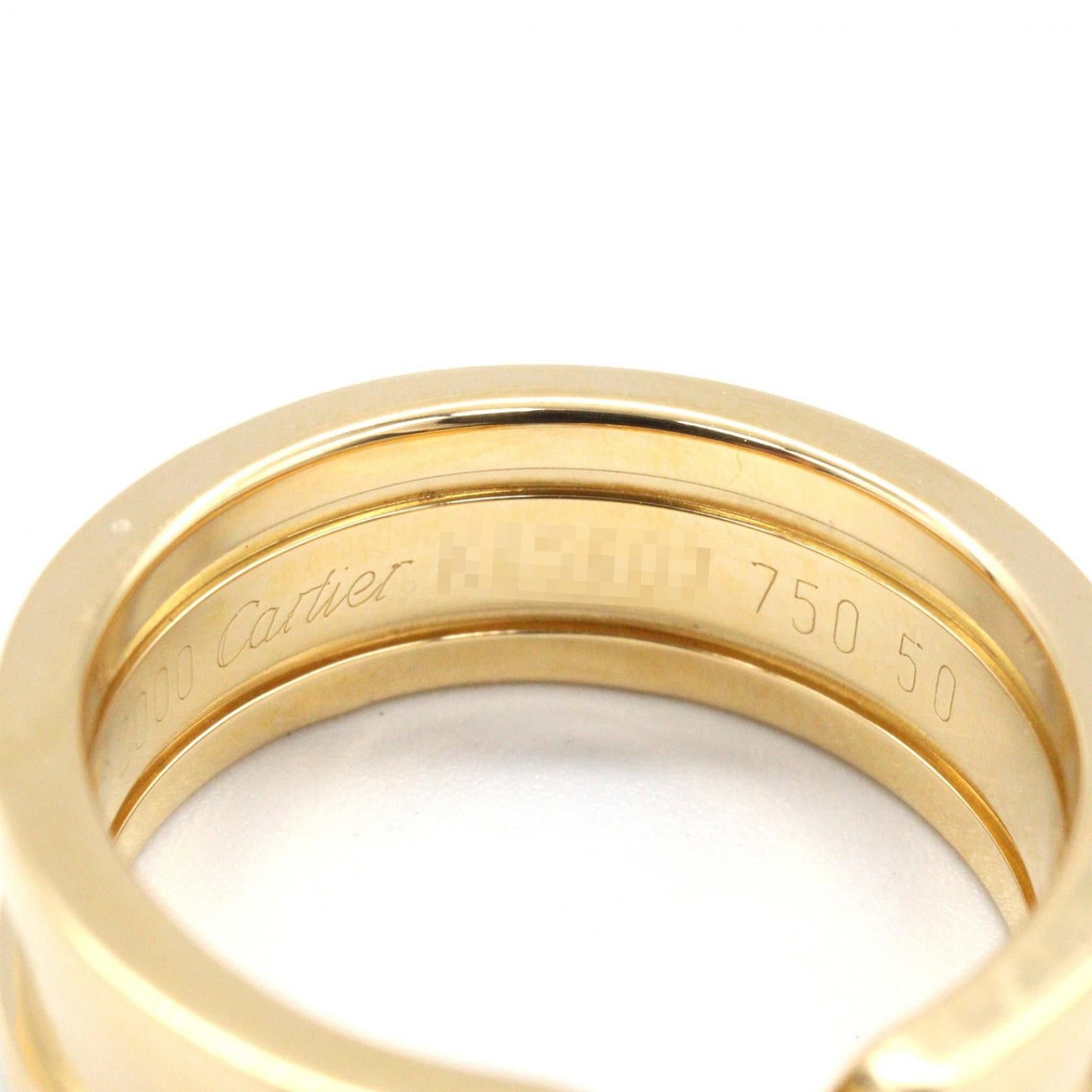 Cartier Cartier Cartier C2 Au750 Ring Size 9 Precious Metal Ring DUTY FREE for USA Size ONE SIZE - 4 Thumbnail