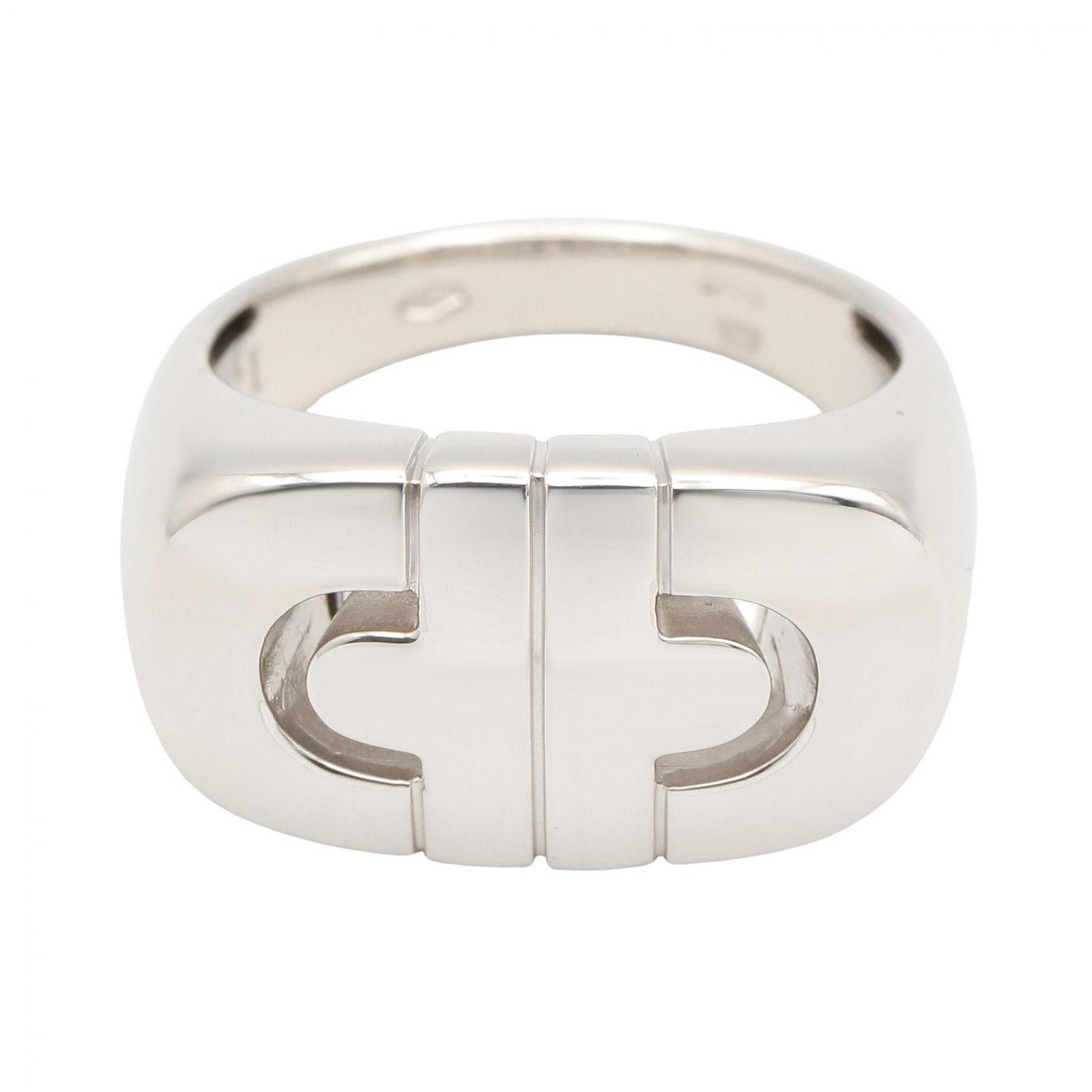 Bvlgari Bvlgari Bvlgari Parentesi Au750 White Gold Ring Size 9.5 Precious Metal Ring DUTY FREE for USA Size ONE SIZE - 2 Thumbnail