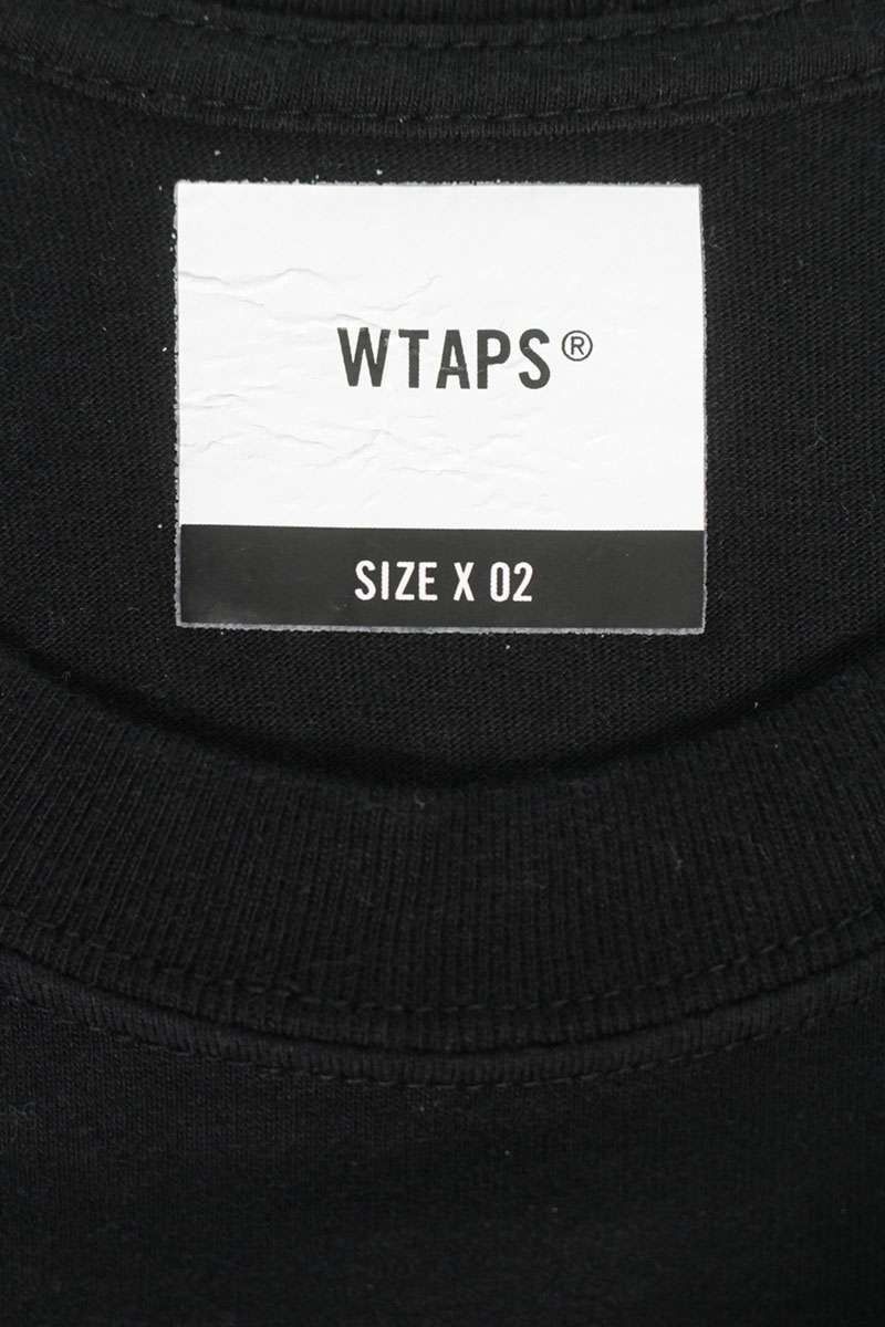Wtaps WTAPS MON Tee Black Cotton Back Print T-Shirt Size M Size US M / EU 48-50 / 2 - 3 Thumbnail