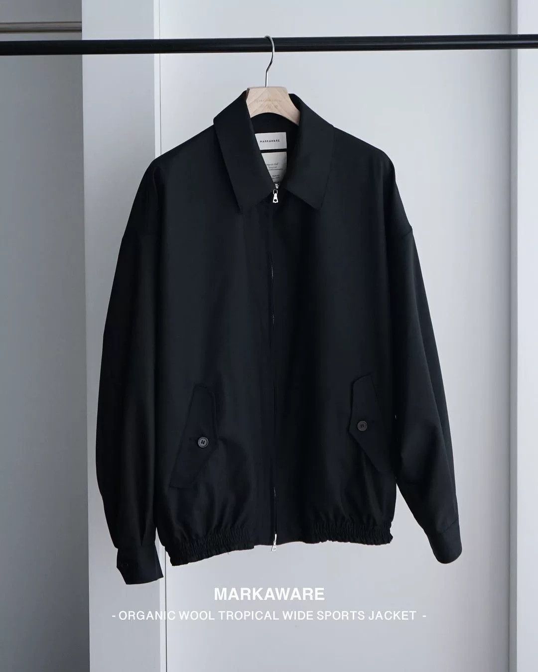 Markaware MARKAWARE ORGANIC WOOL TROPICAL WIDE SPORTS JACKET Size US S / EU 44-46 / 1 - 3 Thumbnail
