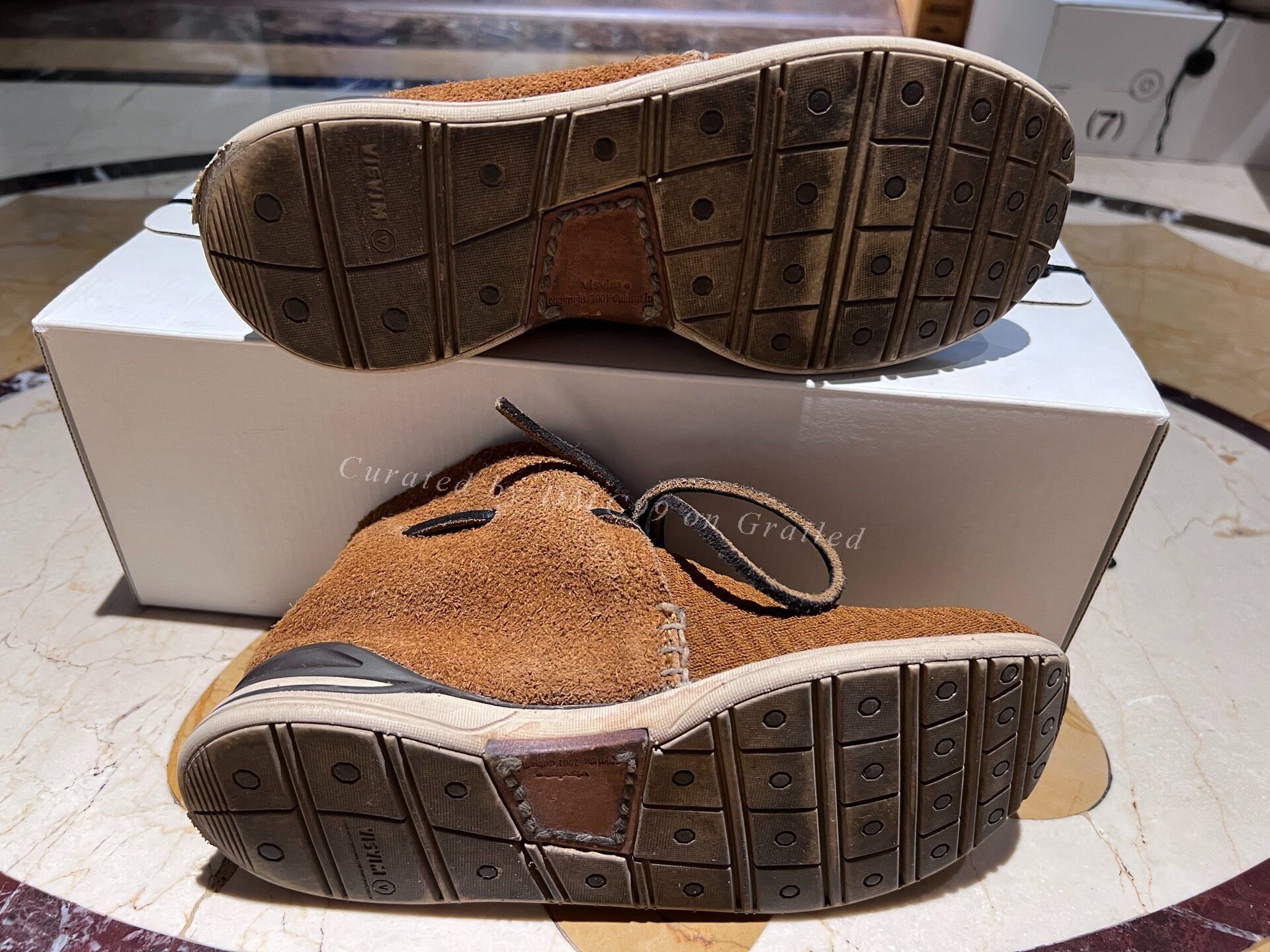 Visvim VISVIM WMV HURON MESH MOC-FOLK W Size US 6 / IT 36 - 5 Thumbnail