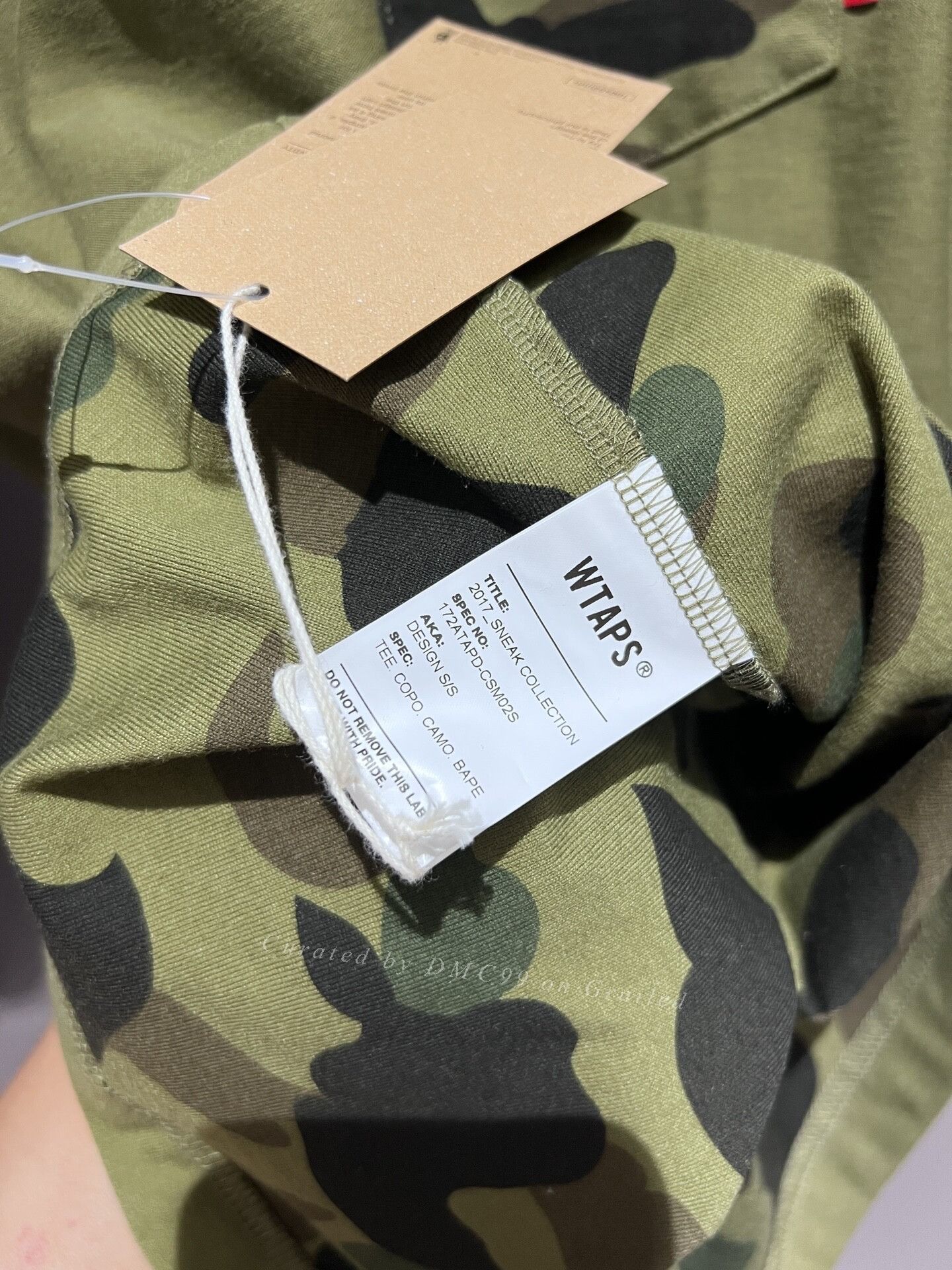 Vintage WTAPS x BAPE Limited Collaboration T-Shirt Size US S / EU 44-46 / 1 - 4 Thumbnail