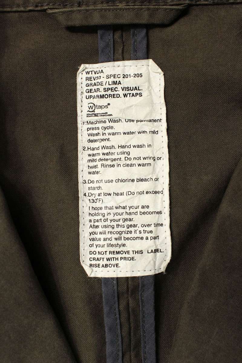 Wtaps WTAPS Cotton Jacket Khaki Size L Size US L / EU 52-54 / 3 - 3 Thumbnail