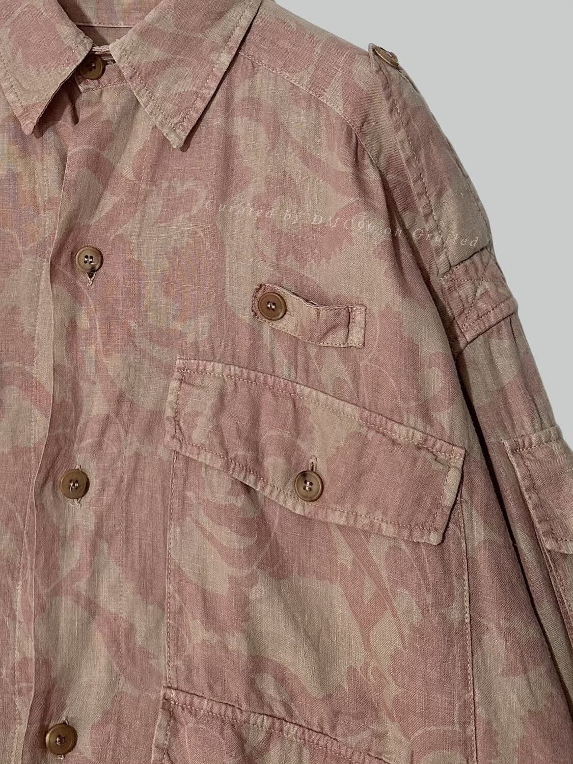 Dries Van Noten Dries Van Noten Baroque Cargo Jacket Size US M / EU 48-50 / 2 - 2 Thumbnail