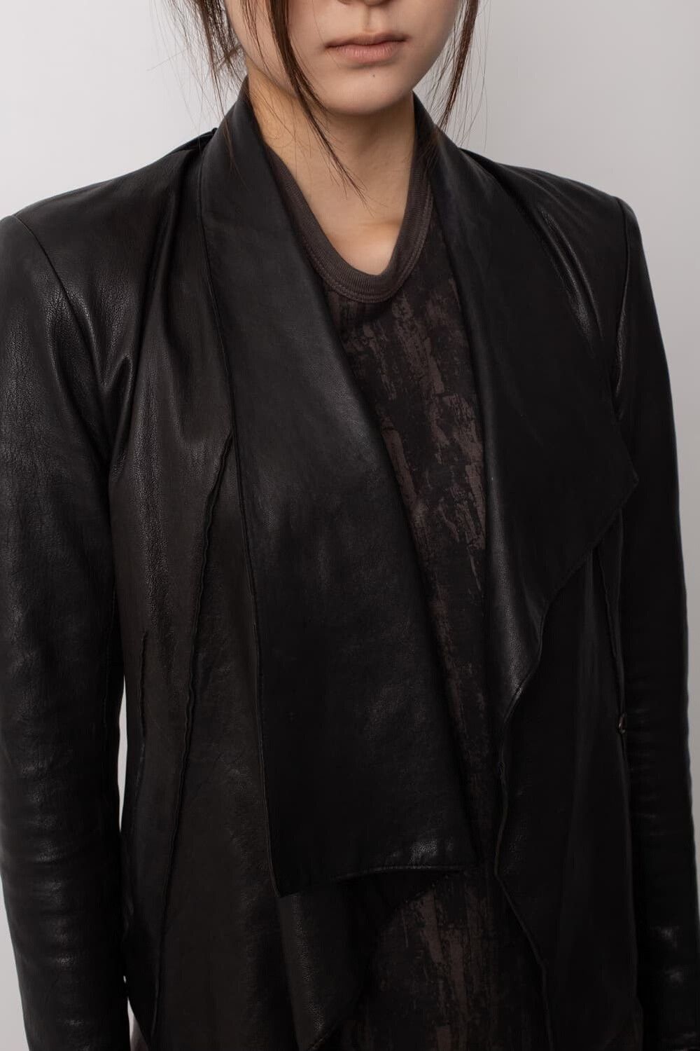 Helmut Lang Helmut Lang Vintage Leather Jacket Size L / US 10 / IT 46 - 4 Thumbnail